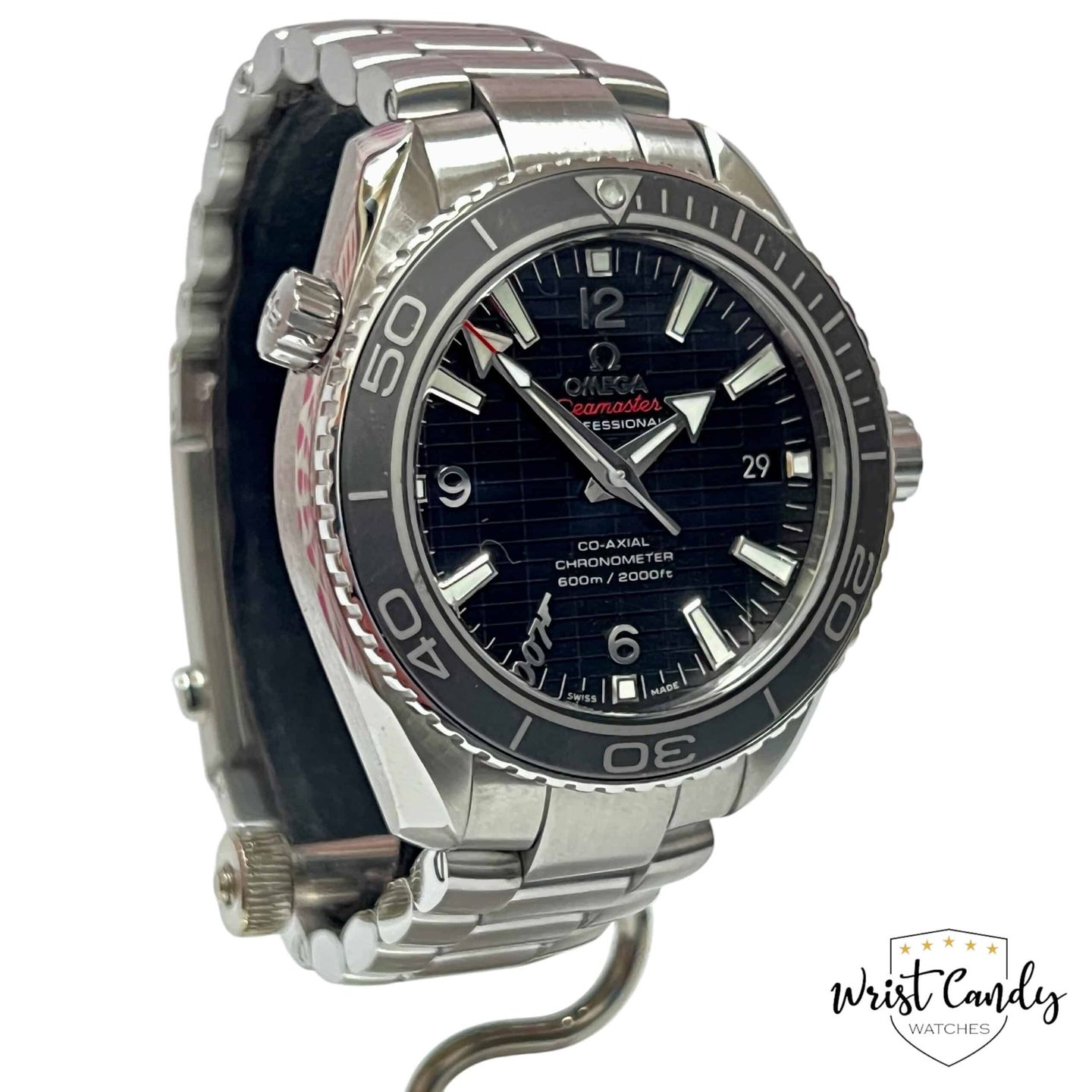 Omega Seamaster Planet Ocean 232.30.42.21.01.004 (2014) - Black dial 42 mm Steel case (3/8)