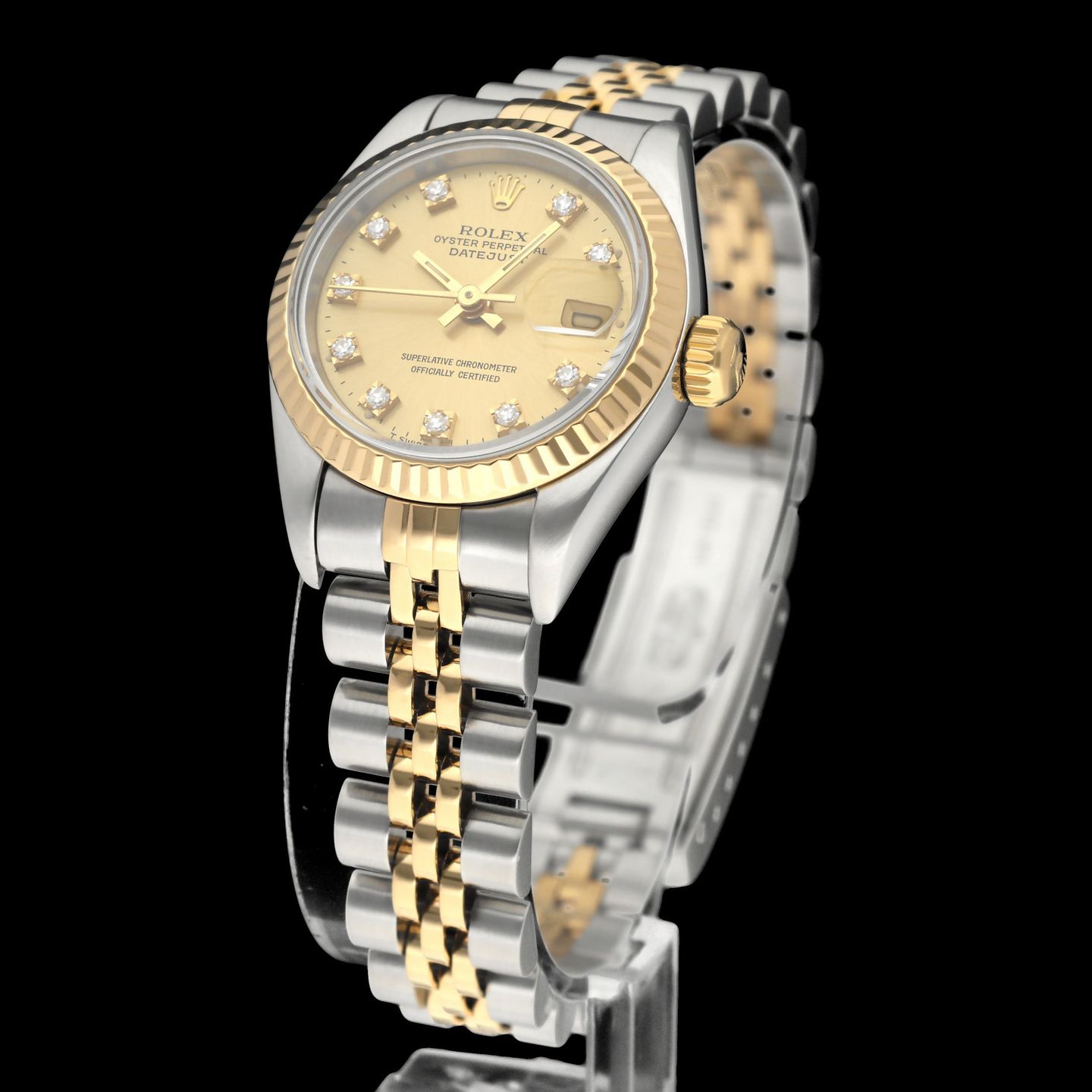 Rolex Lady-Datejust 69173G (1993) - 26 mm Gold/Steel case (2/7)