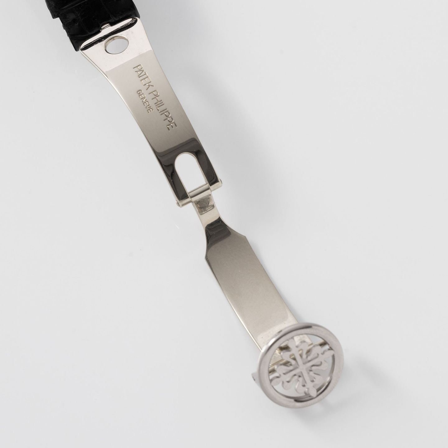 Patek Philippe Calatrava 3998G (2001) - Silver dial 34 mm White Gold case (4/8)