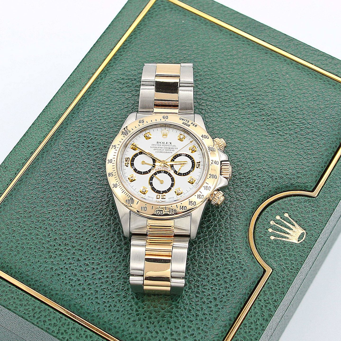 Rolex Daytona 16523 (Unknown (random serial)) - 40 mm Gold/Steel case (2/6)