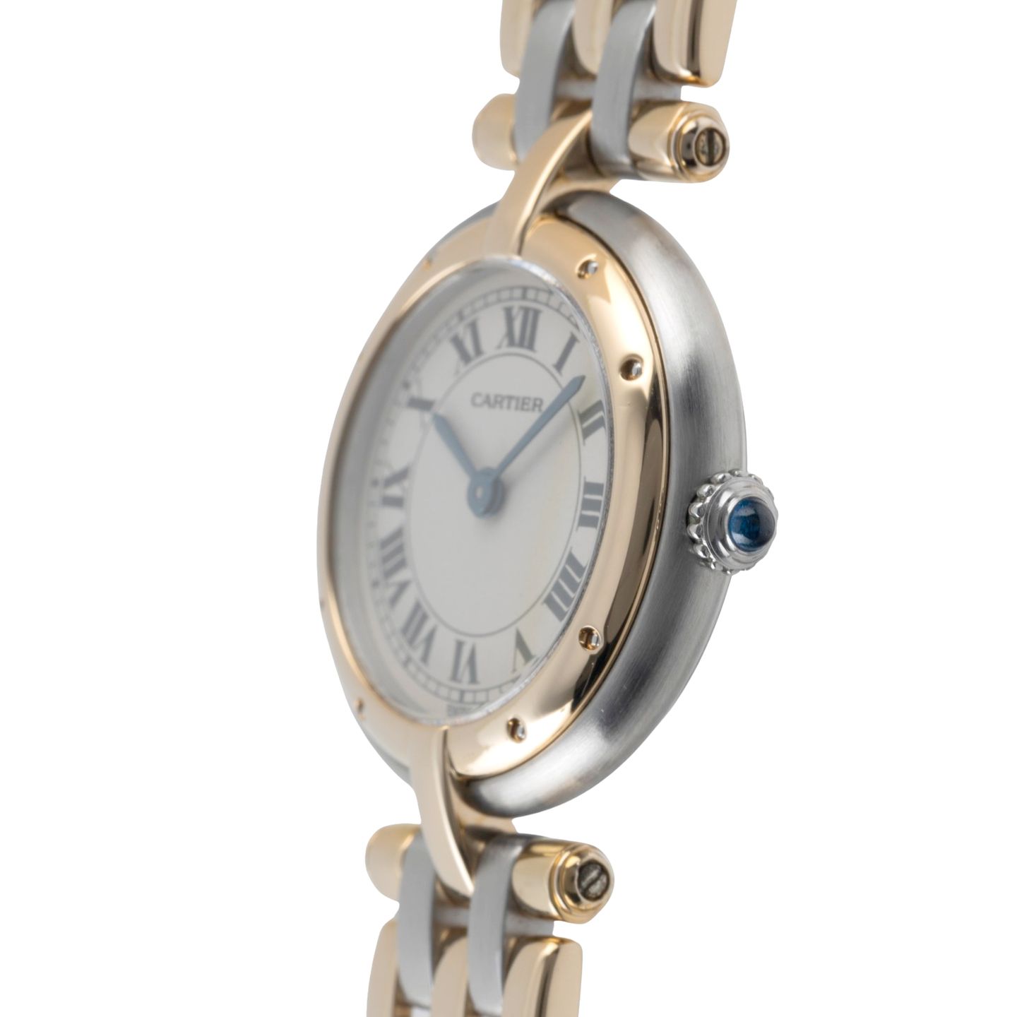 Cartier Panthère 66920 (1990) - White dial 24 mm Yellow Gold case (6/8)