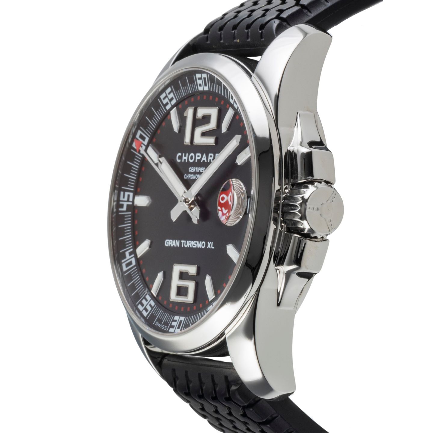 Chopard Mille Miglia 8997 (2010) - Zwart wijzerplaat 44mm Staal (6/8)