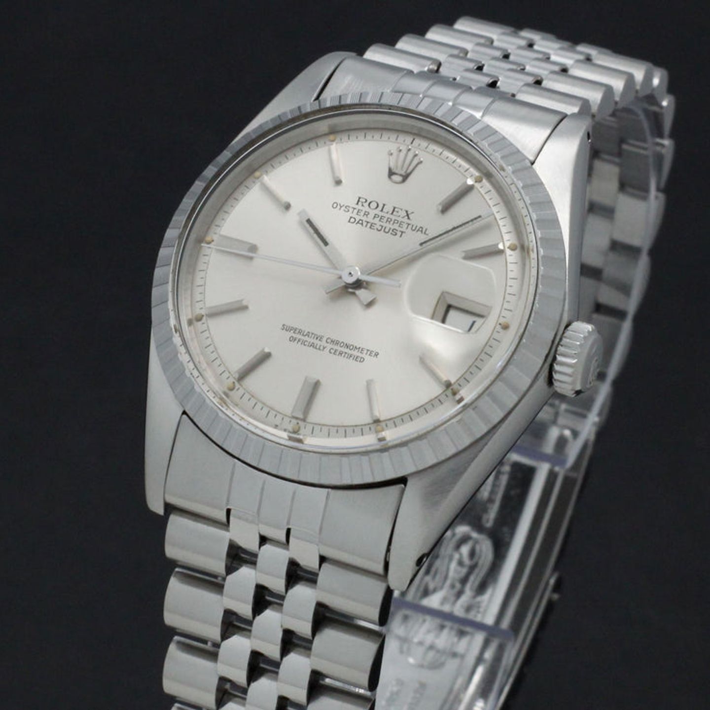 Rolex Datejust 1603 (1974) - Zilver wijzerplaat 36mm Staal (6/7)