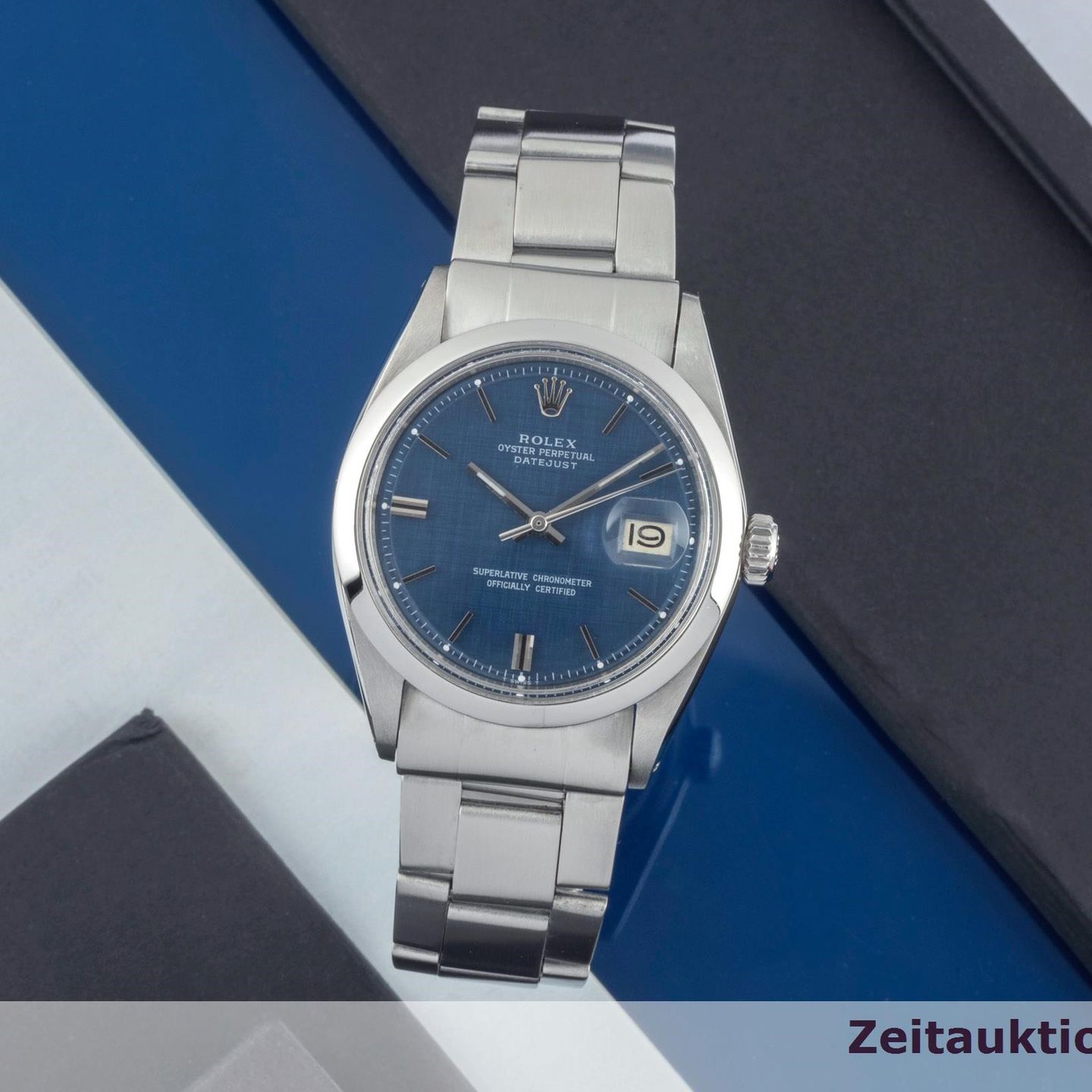 Rolex Oyster Perpetual 36 116000 (1971) - 36mm Staal (1/8)