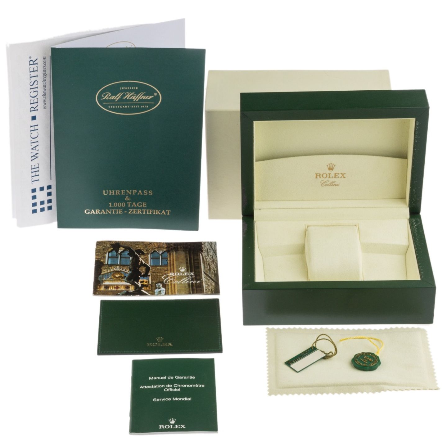 Rolex Cellini 5116 (2001) - 32mm Witgoud (2/8)