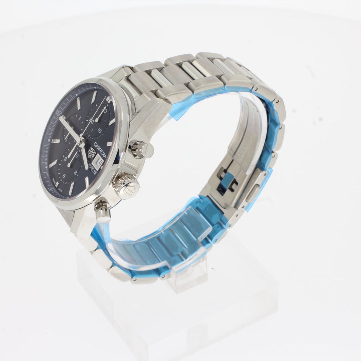 TAG Heuer Carrera Calibre 16 CBK2112.BA0715 (2025) - Blue dial 41 mm Steel case (2/5)