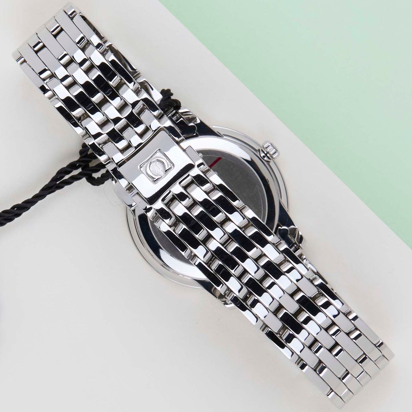 Omega De Ville Prestige 424.10.27.60.05.001 (2023) - Pearl dial 27 mm Steel case (6/8)