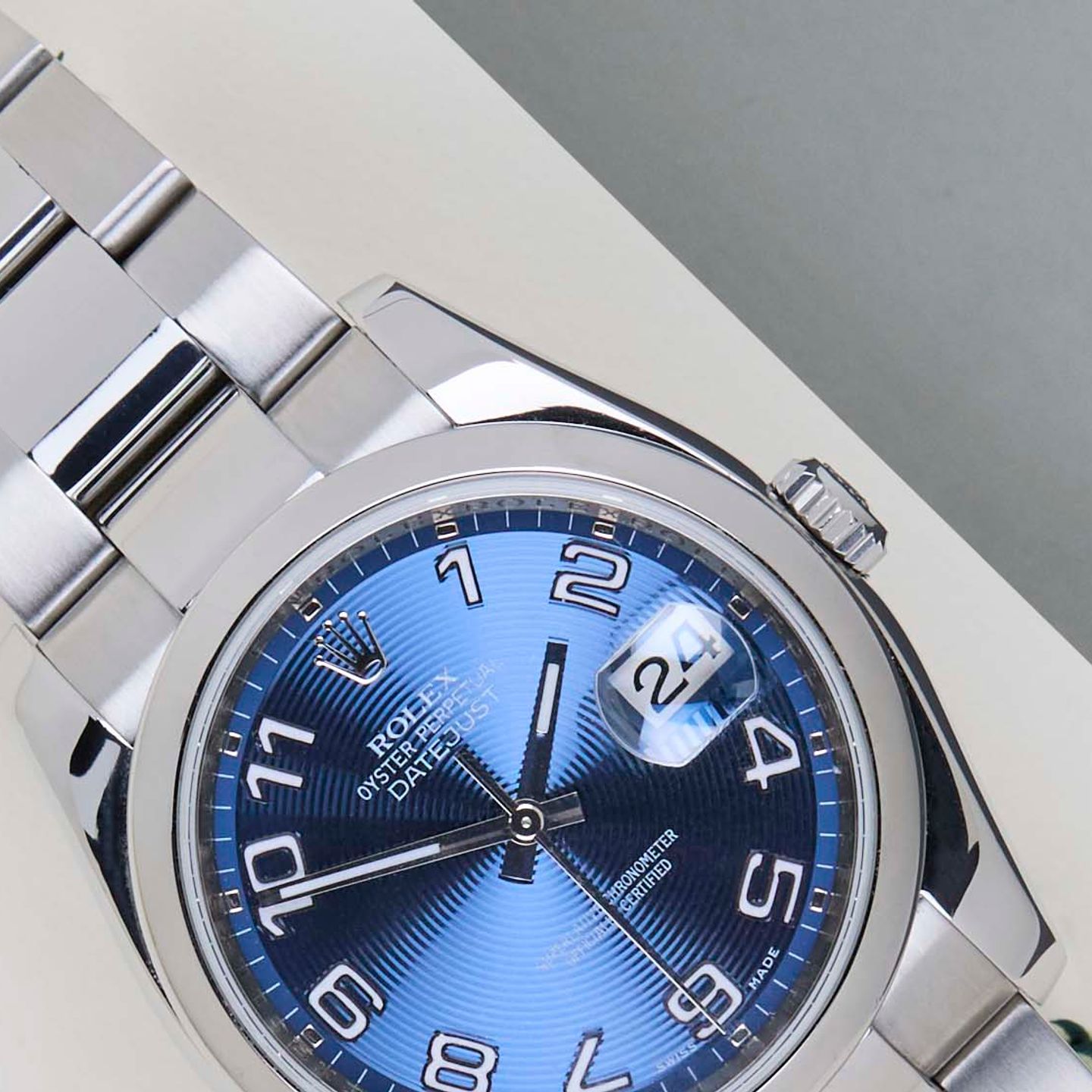 Rolex Datejust 36 116200 (2009) - 36mm Staal (3/8)