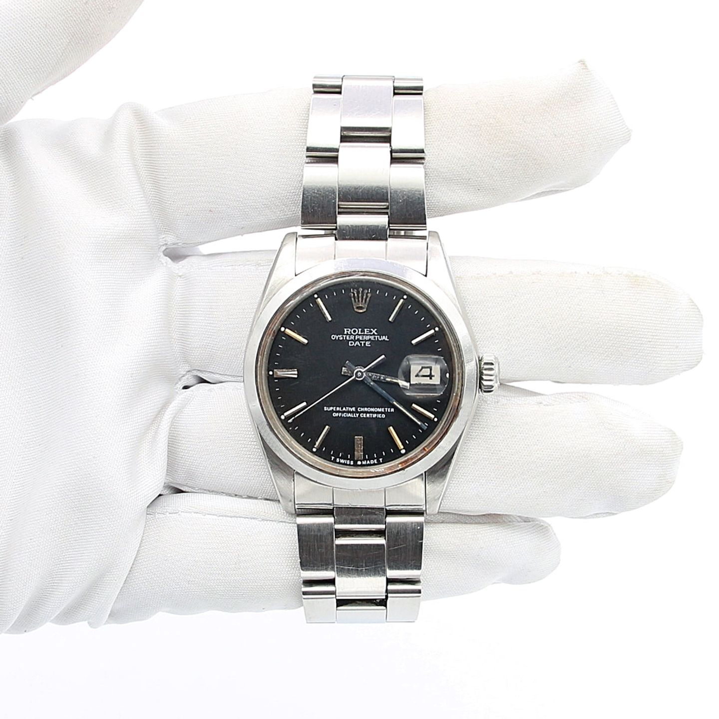 Rolex Oyster Perpetual Date 1500 (Unknown (random serial)) - 34 mm Steel case (3/8)