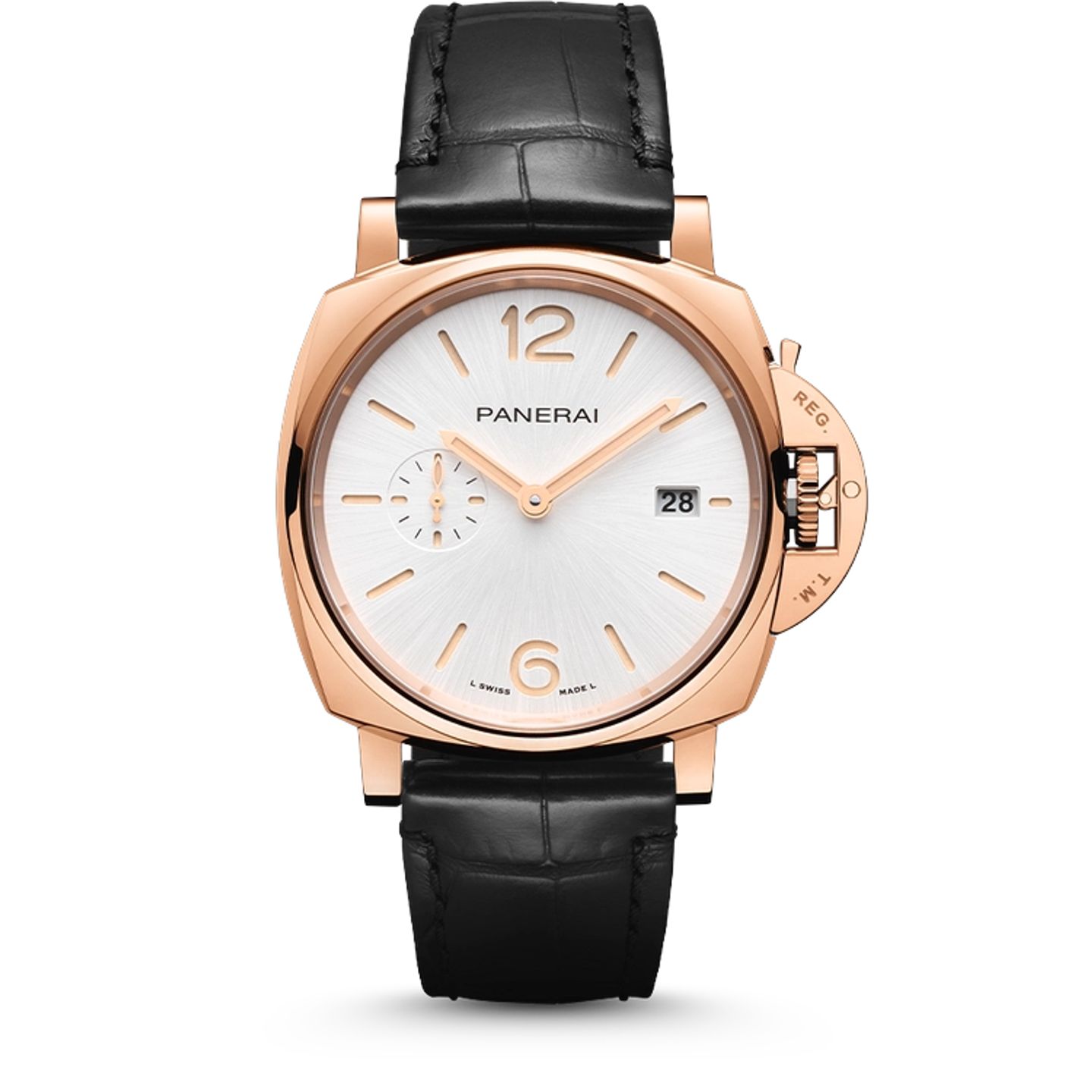 Panerai Luminor Due PAM01336 (2025) - White dial 42 mm Red Gold case (1/1)