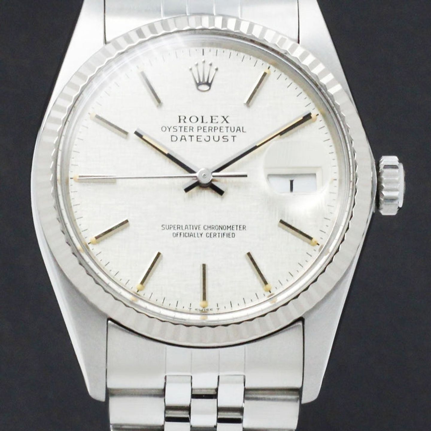 Rolex Datejust 36 16014 (1985) - Silver dial 36 mm Steel case (1/7)