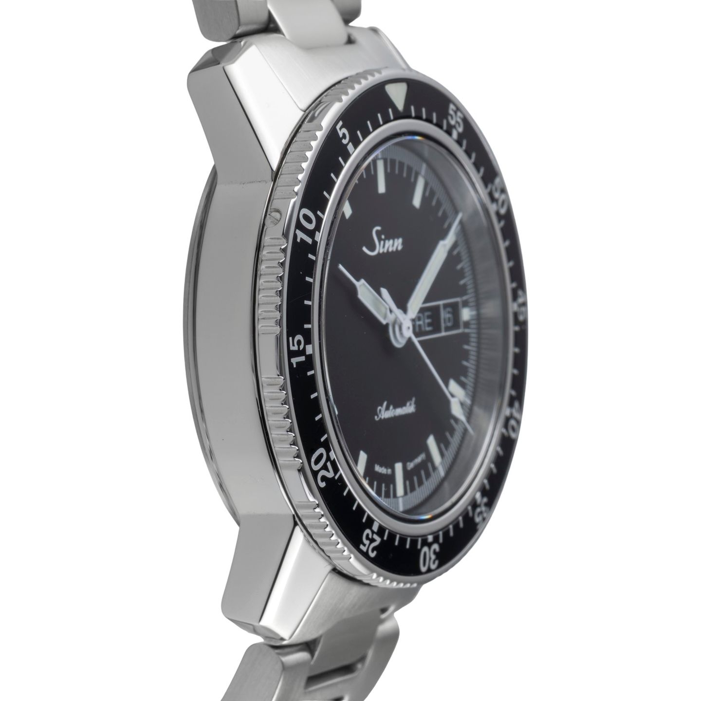 Sinn 104 104.012 (Unknown (random serial)) - White dial 41 mm Steel case (7/8)