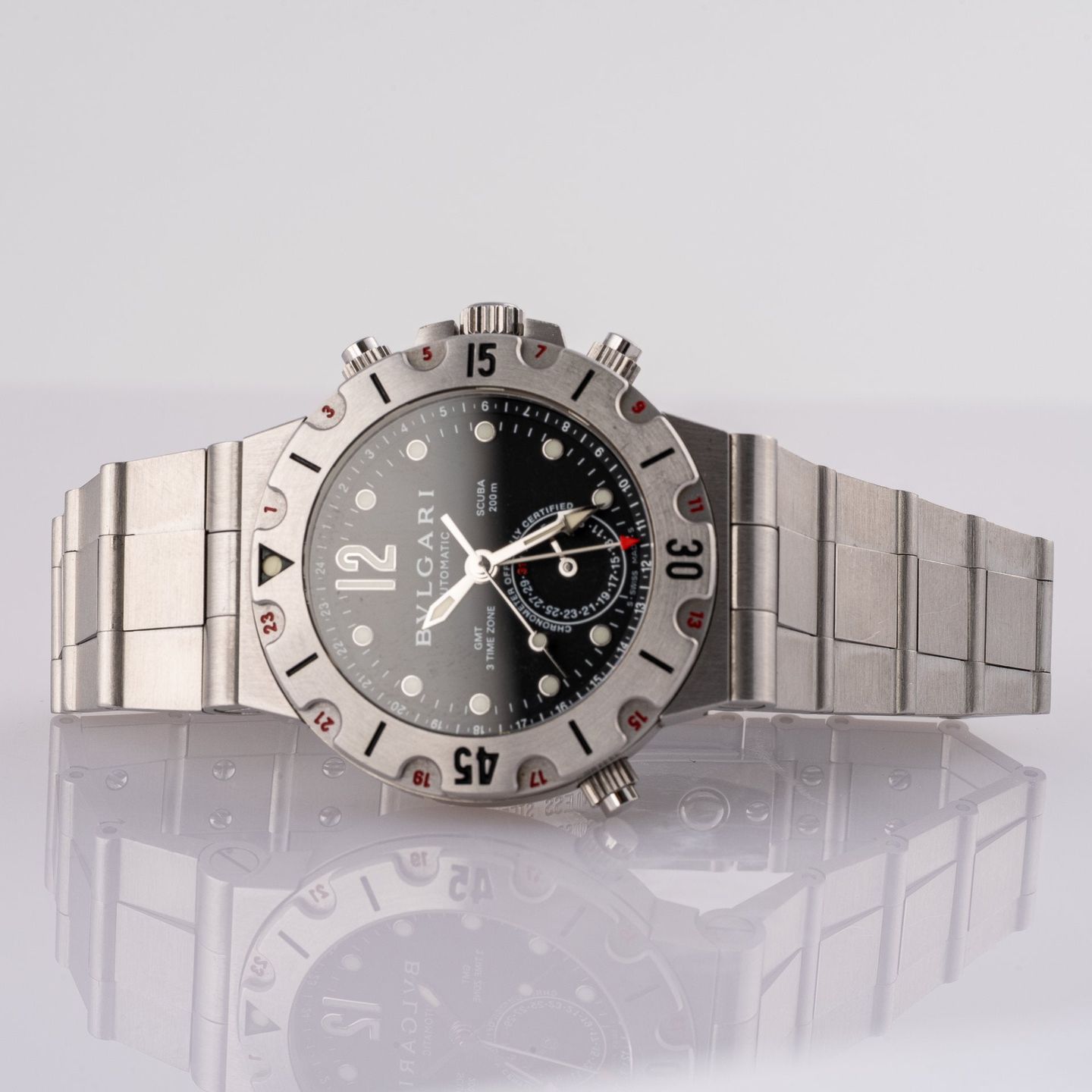 Bulgari Diagono SD38SGMT RBR - (6/8)