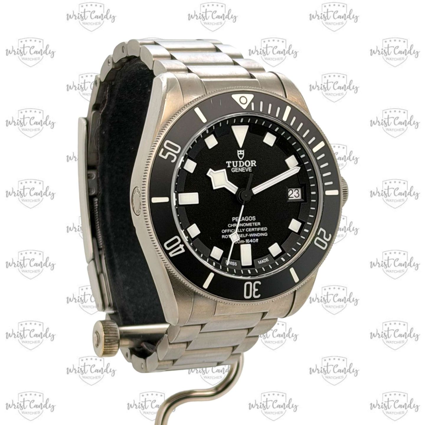 Tudor Pelagos 25600TN (2016) - Black dial 42 mm Titanium case (3/8)