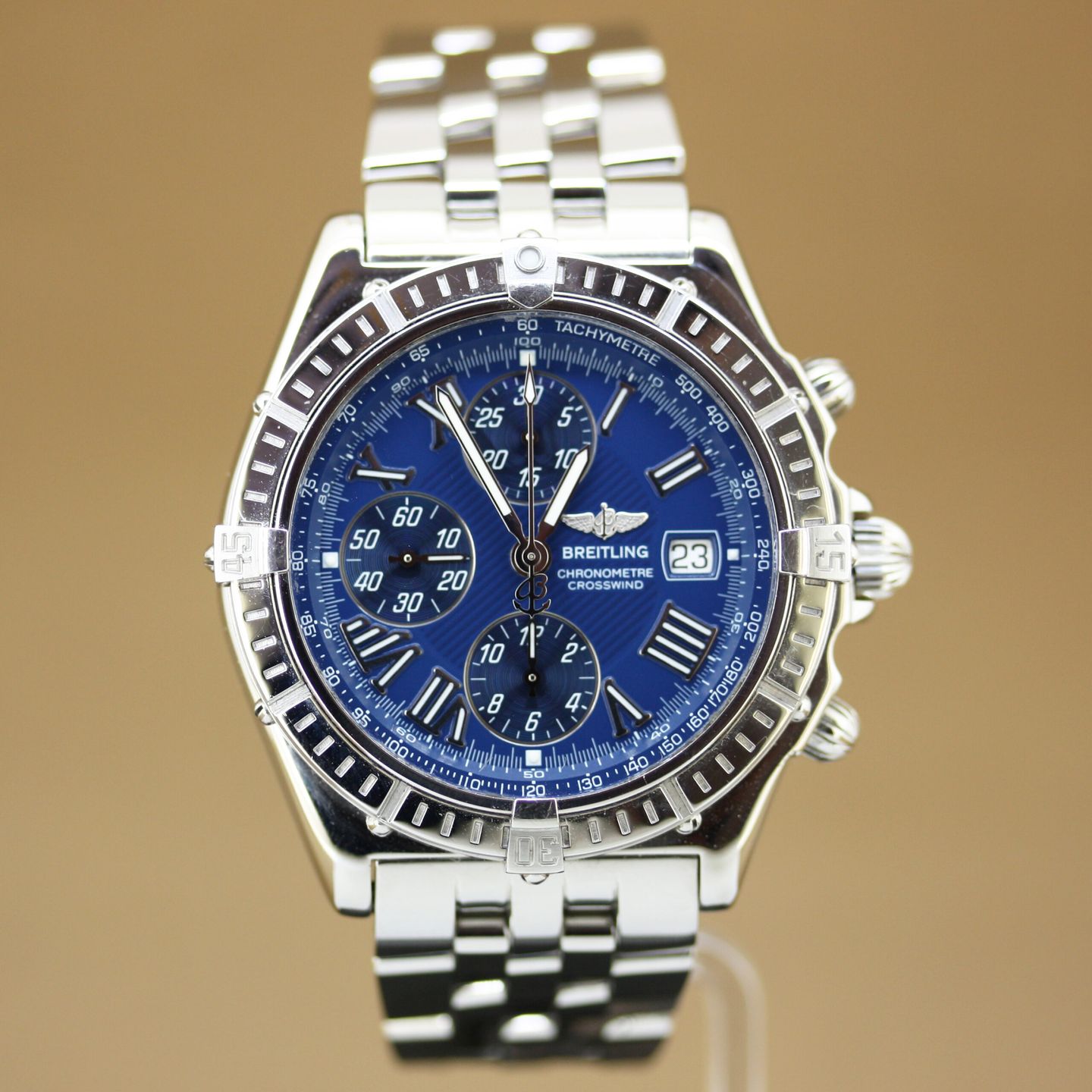Breitling Crosswind Chronograph A13355 (2004) - 43 mm Steel case (1/8)