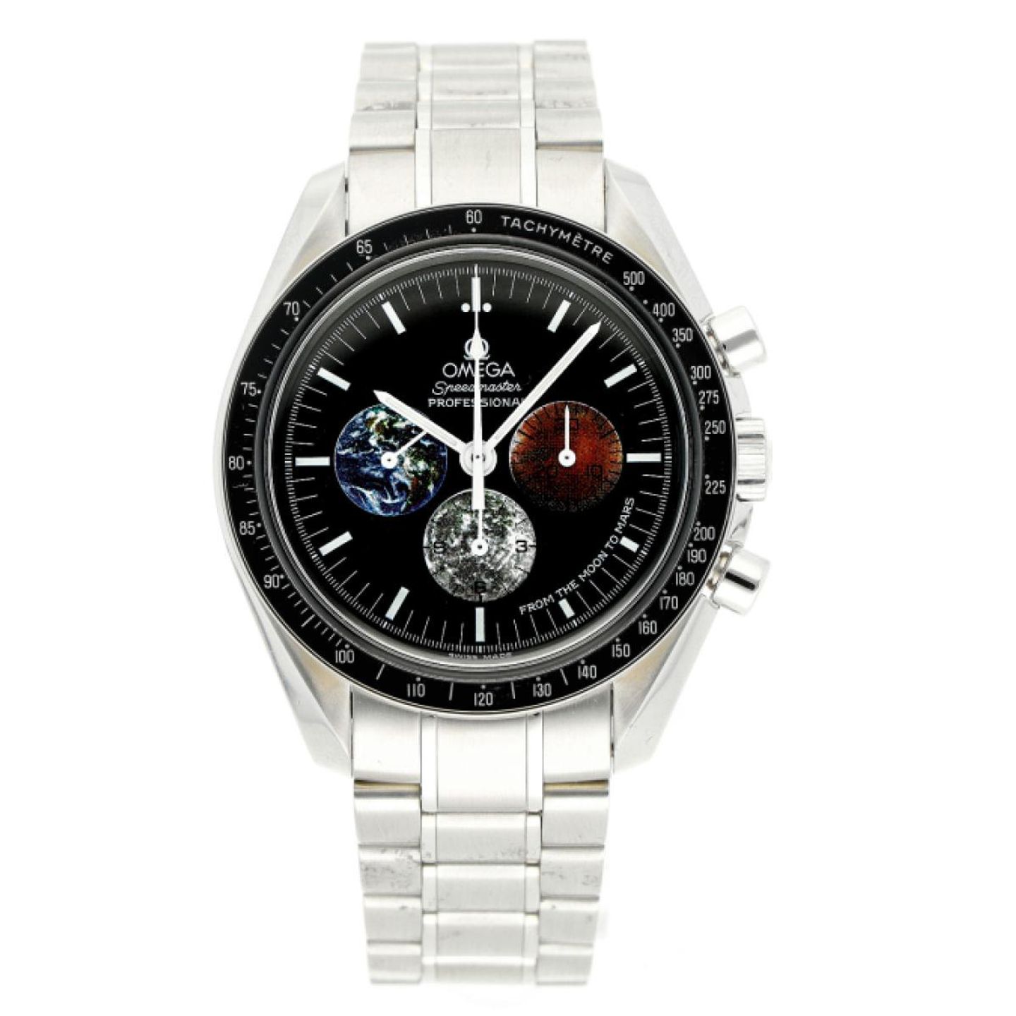 Omega Speedmaster Professional Moonwatch 3577.50.00 (2005) - Zwart wijzerplaat 42mm Staal (1/8)