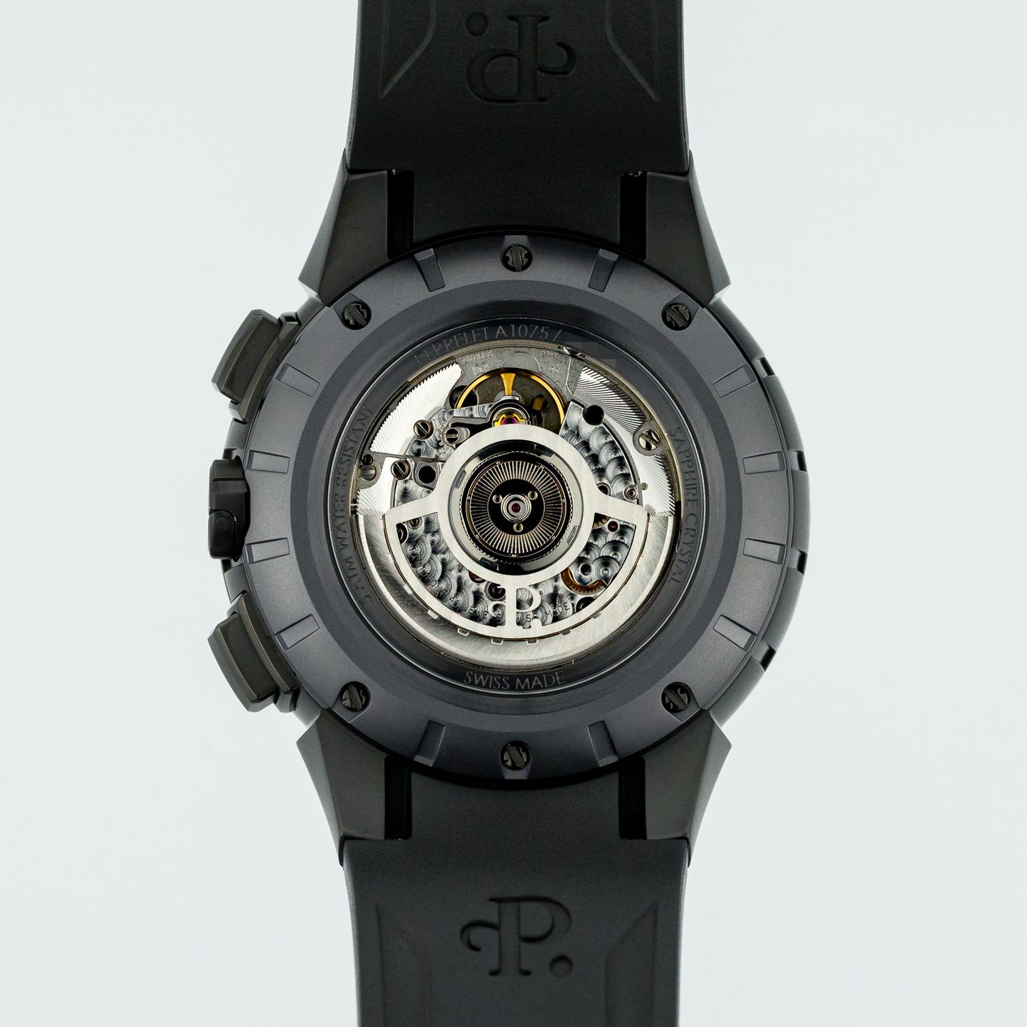 Perrelet Turbine A1075/1 (Unknown (random serial)) - Black dial 47 mm Steel case (4/7)