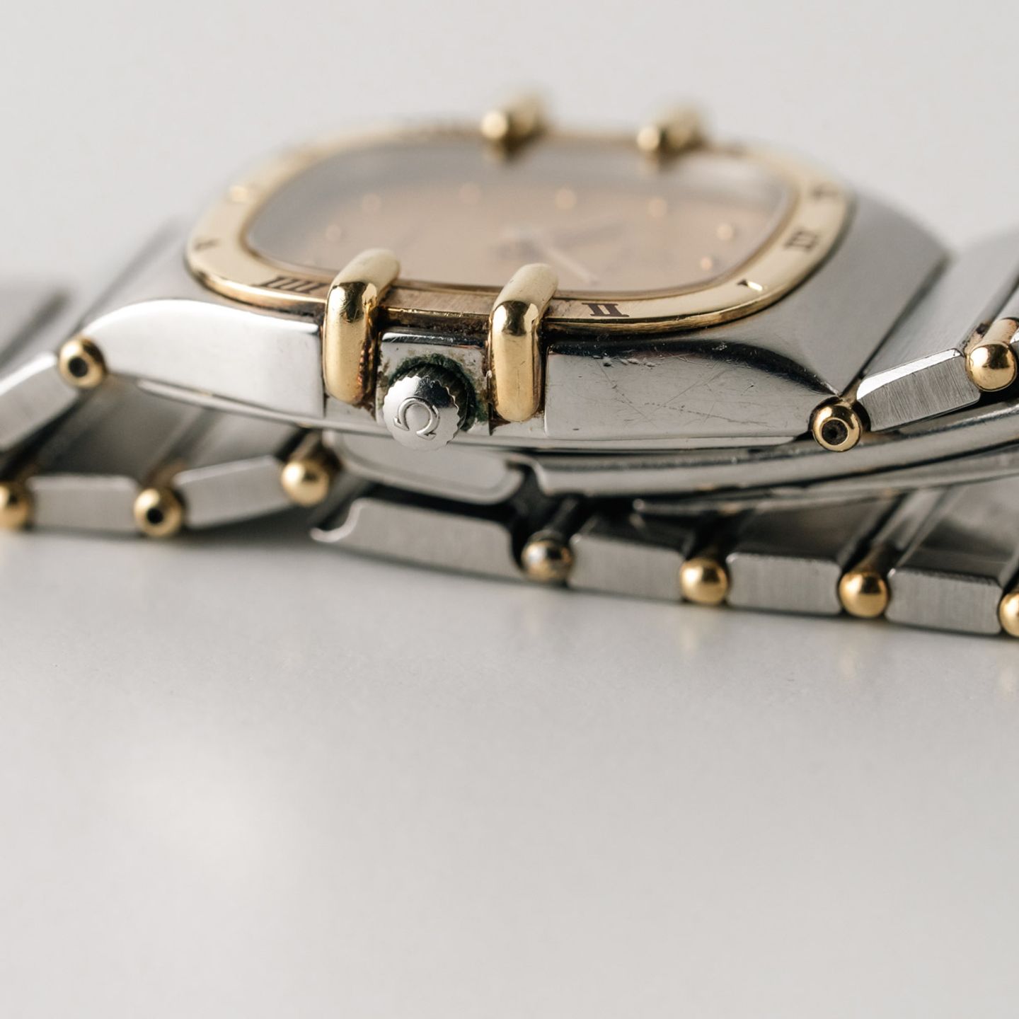 Omega Constellation Ladies Unknown (Unknown (random serial)) - Champagne dial 23 mm Steel case (8/8)