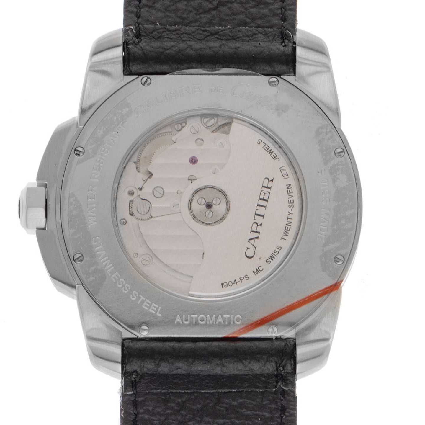 Cartier Calibre de Cartier 3389 (2016) - White dial 42 mm Steel case (6/7)