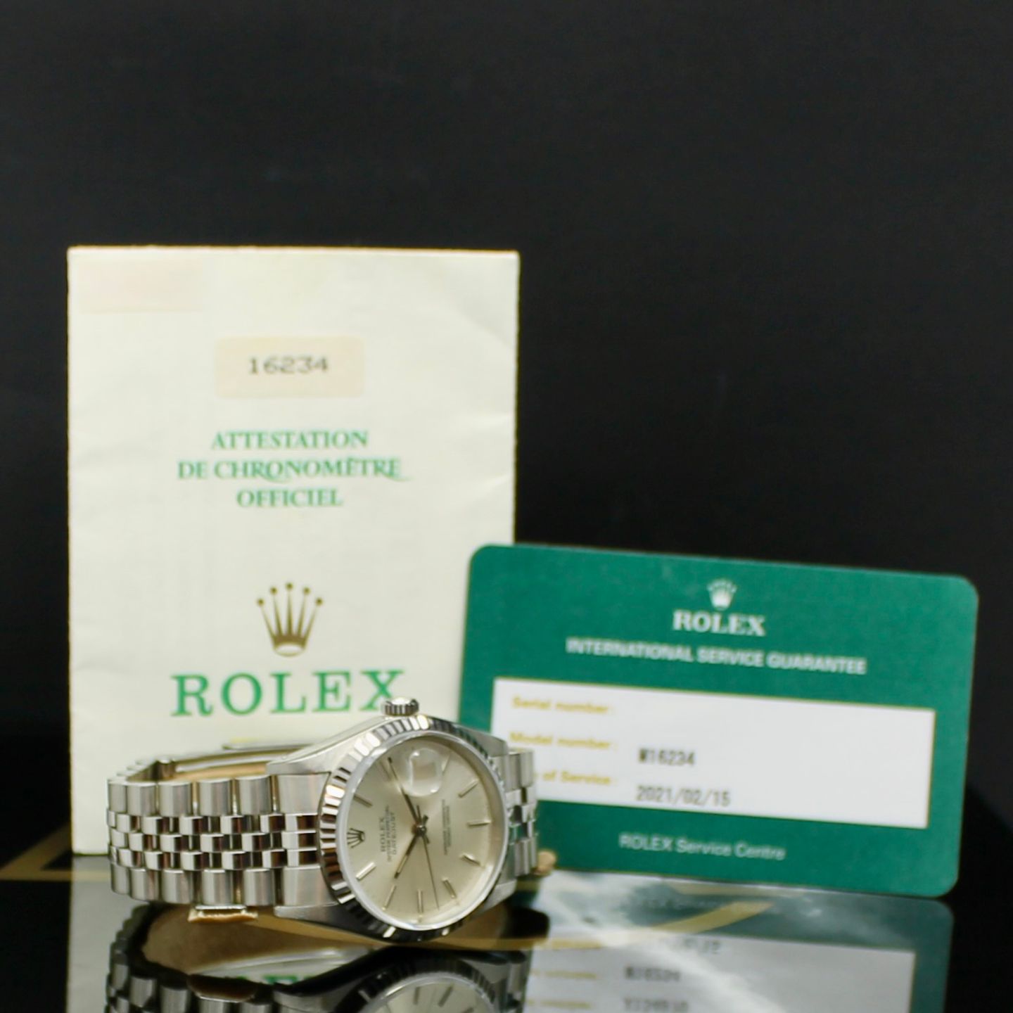 Rolex Datejust 36 16234 (1992) - Zilver wijzerplaat 36mm Staal (5/7)