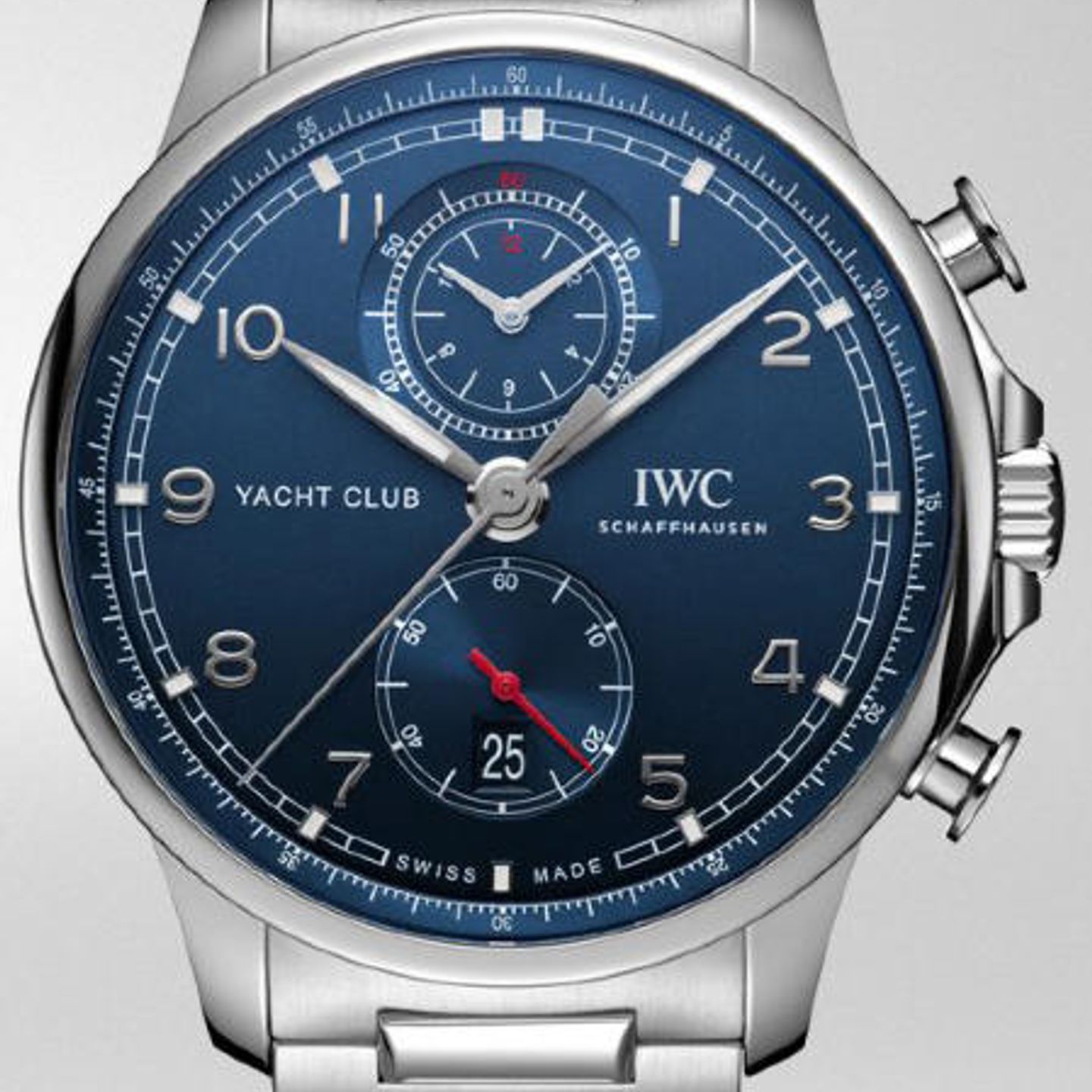IWC Portuguese Yacht Club Chronograph IW390701 (2026) - Blue dial 45 mm Steel case (1/1)