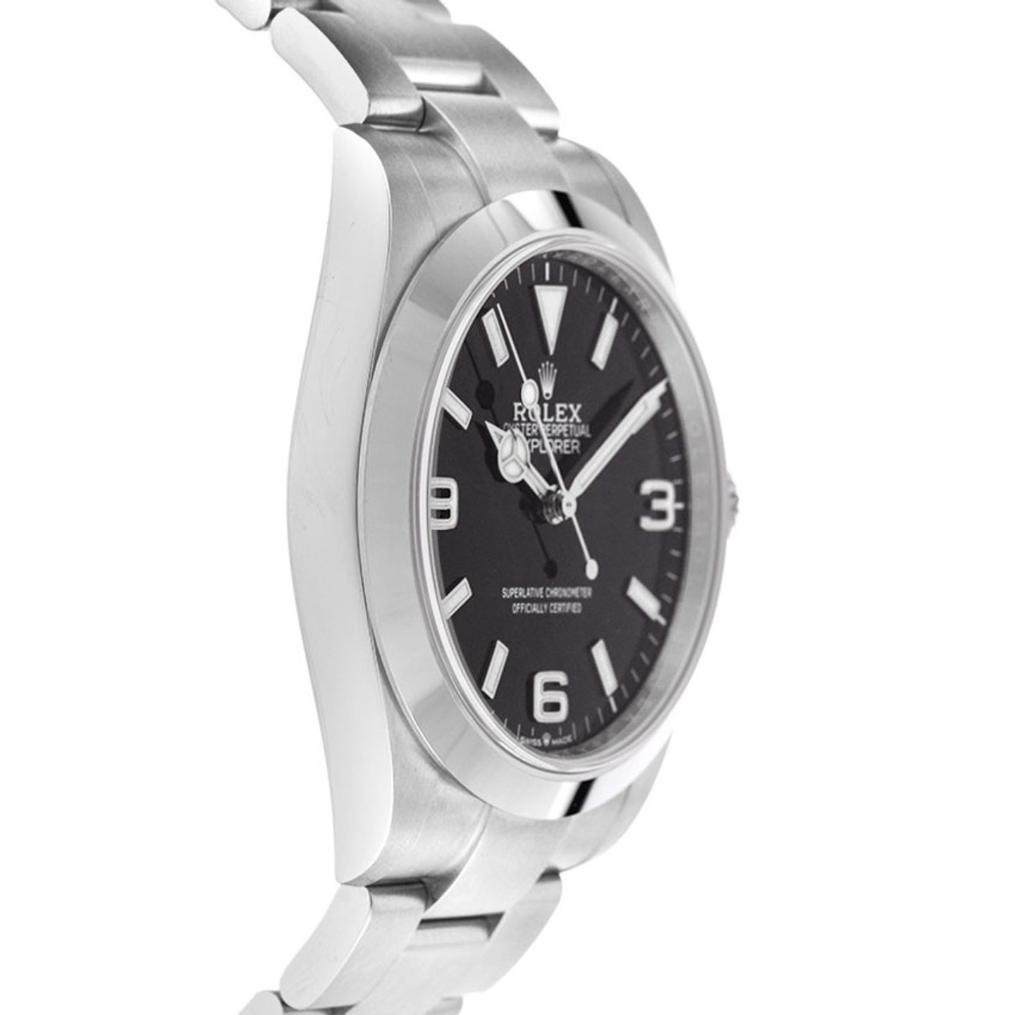 Rolex Explorer 224270 (2023) - Black dial 40 mm Steel case (5/7)