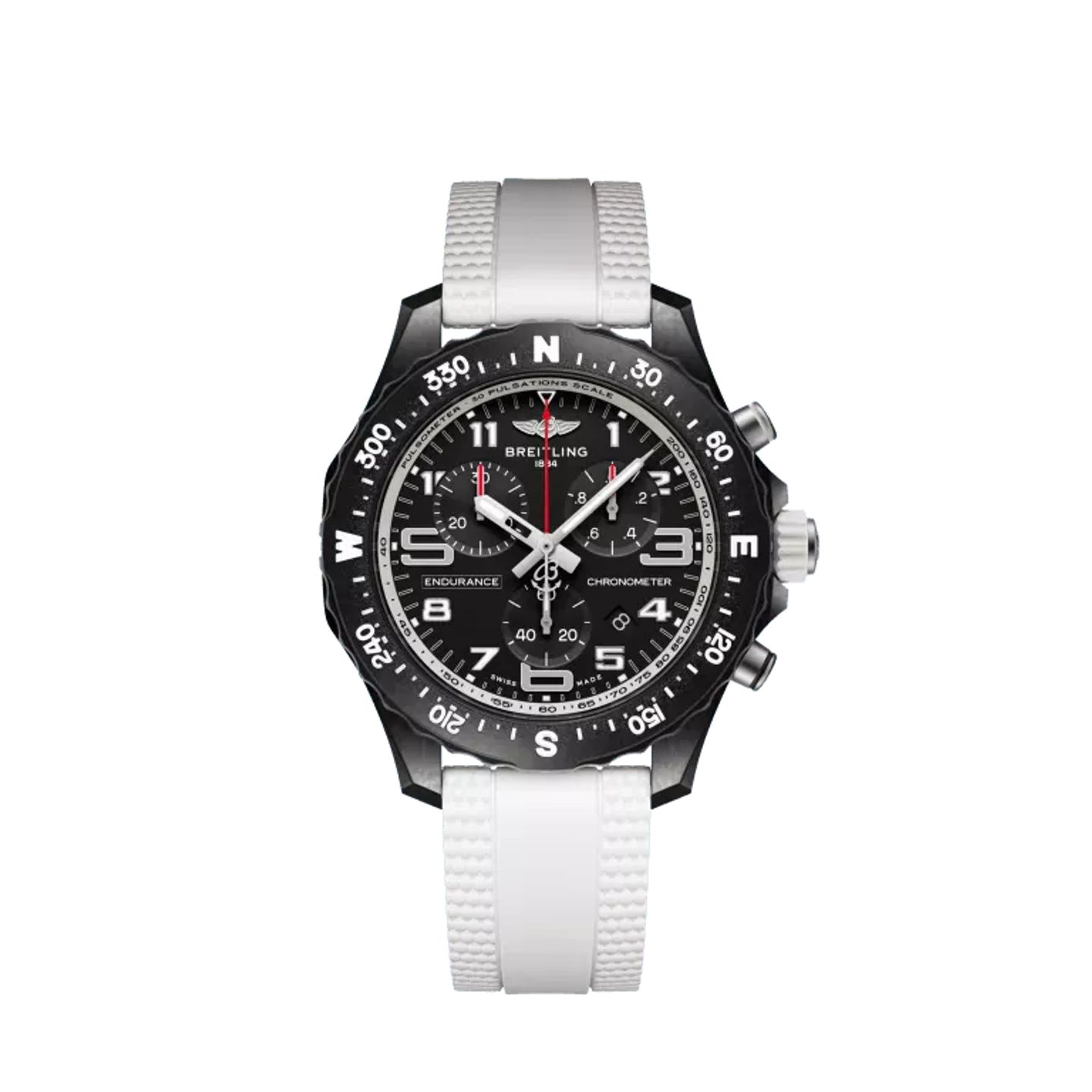 Breitling Endurance Pro X83310A71B1S1 (2024) - Zwart wijzerplaat 39mm Plastic (1/1)