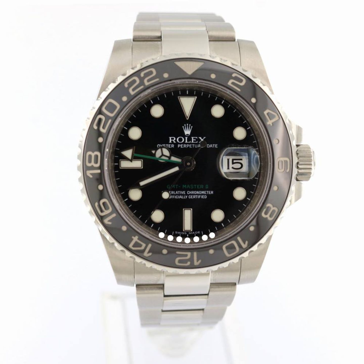 Rolex GMT-Master II 116710LN (2008) - Black dial 40 mm Steel case (1/7)