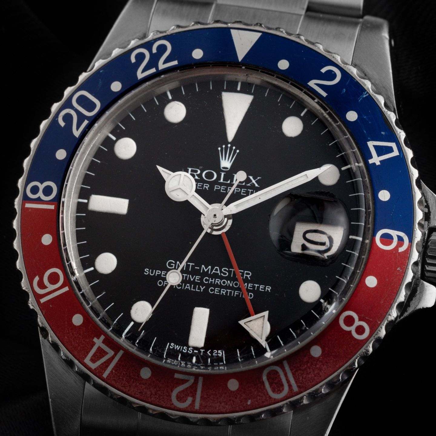 Rolex GMT-Master 1675 (1978) - Black dial 40 mm Steel case (3/8)