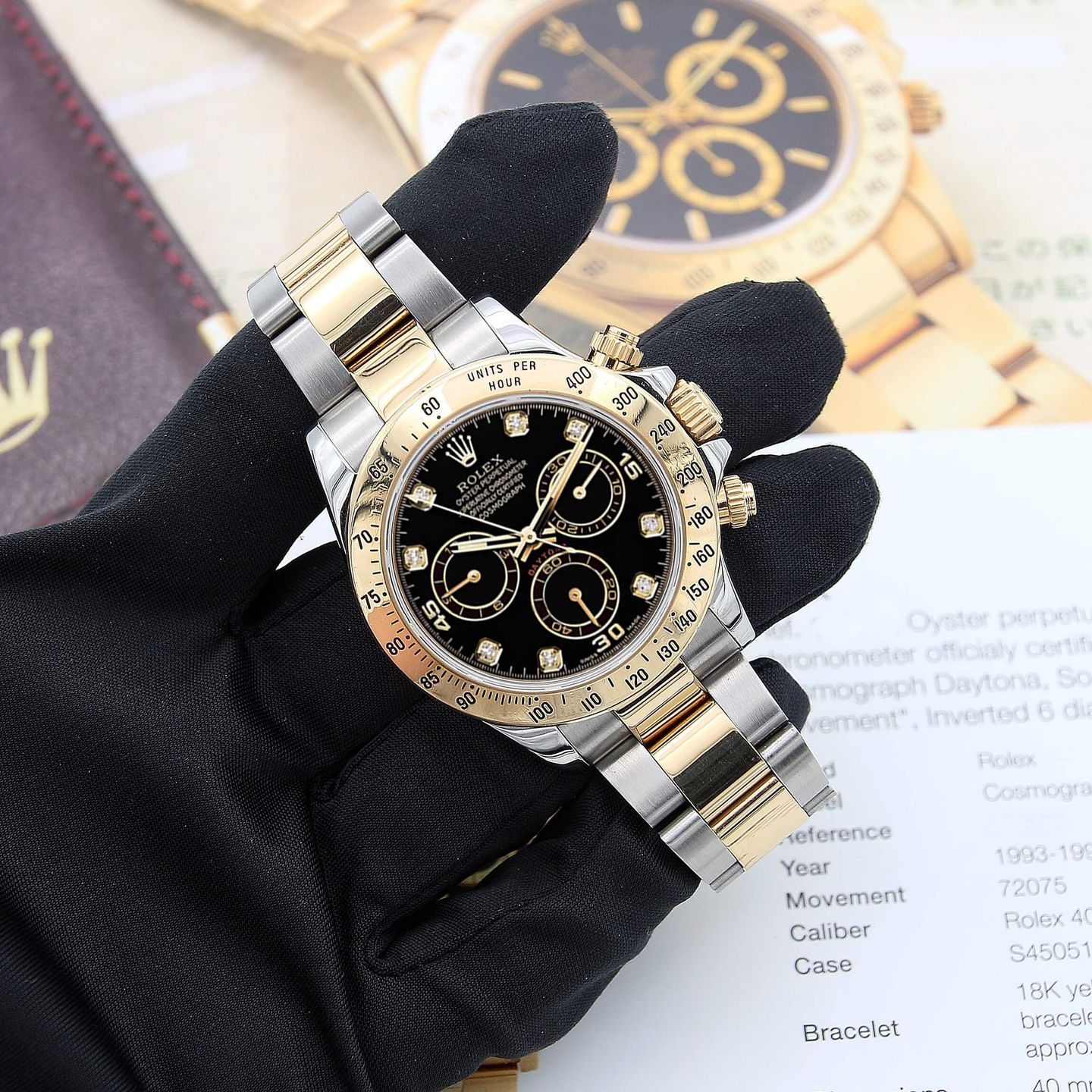 Rolex Daytona 116523 (Onbekend (willekeurig serienummer)) - 40mm Goud/Staal (4/8)