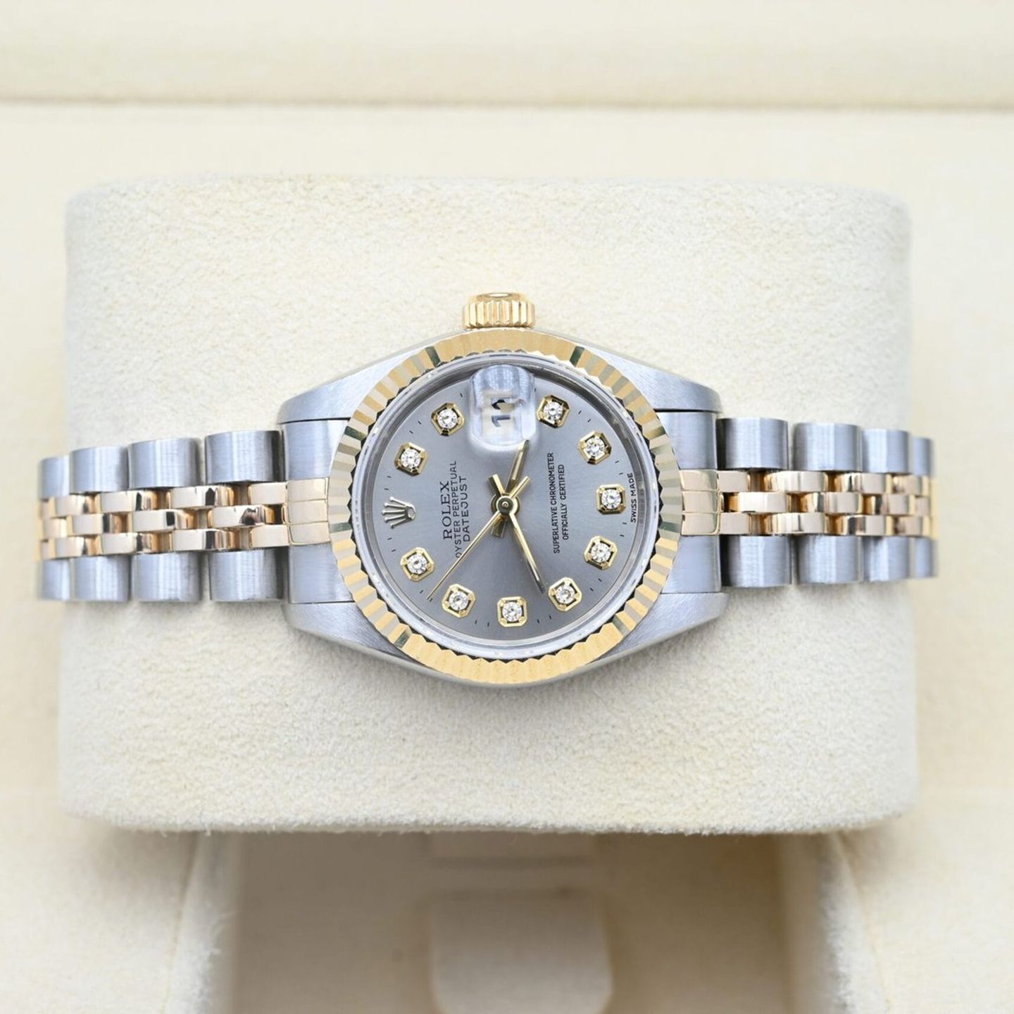 Rolex Lady-Datejust 69173 (1994) - 26mm Goud/Staal (5/7)