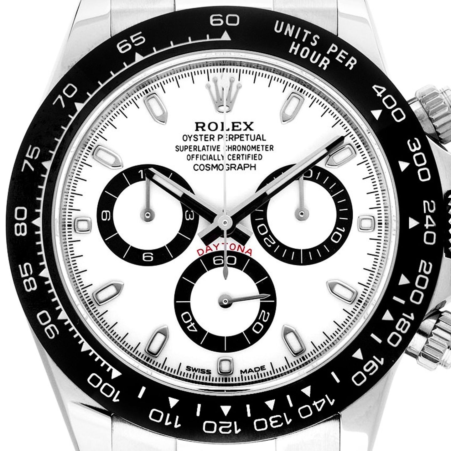 Rolex Daytona 116500LN (2019) - White dial 40 mm Steel case (1/7)