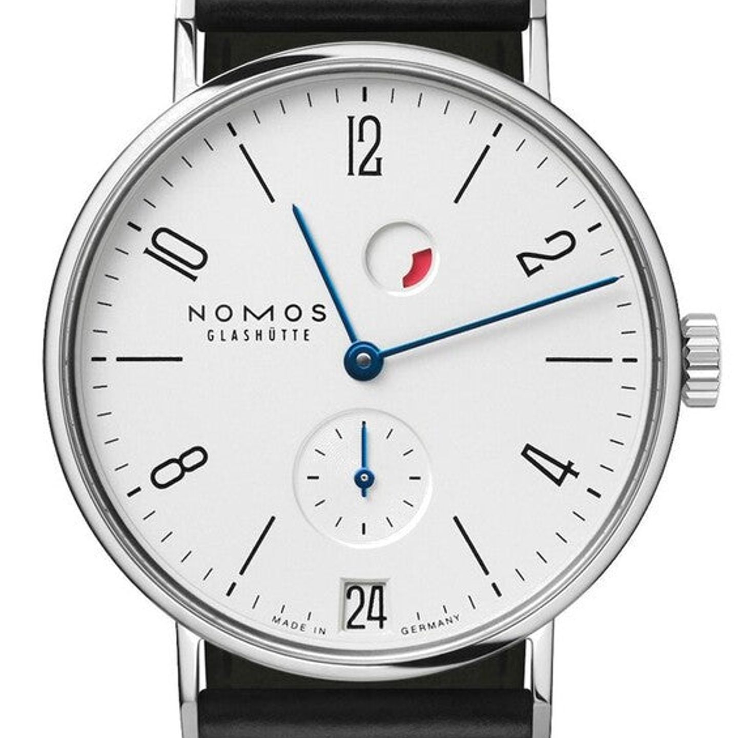NOMOS Tangente Gangreserve 131 (2026) - Wit wijzerplaat 35mm Staal (1/1)