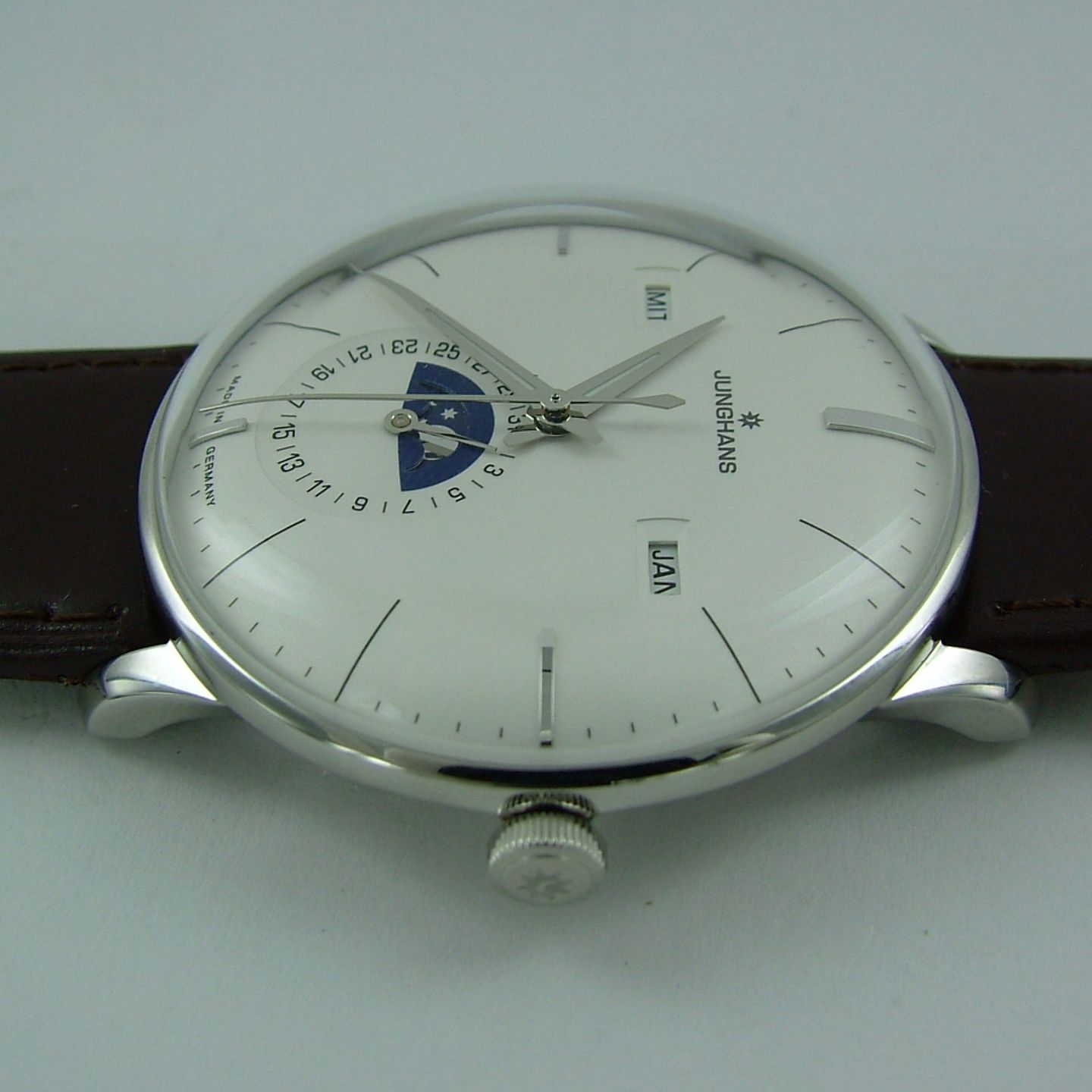 Junghans Meister - (2018) - White dial 41 mm Steel case (5/6)