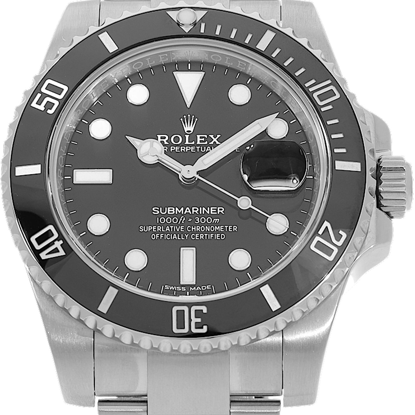 Rolex Submariner Date 116610LN (Unknown (random serial)) - Black dial 40 mm Steel case (2/5)