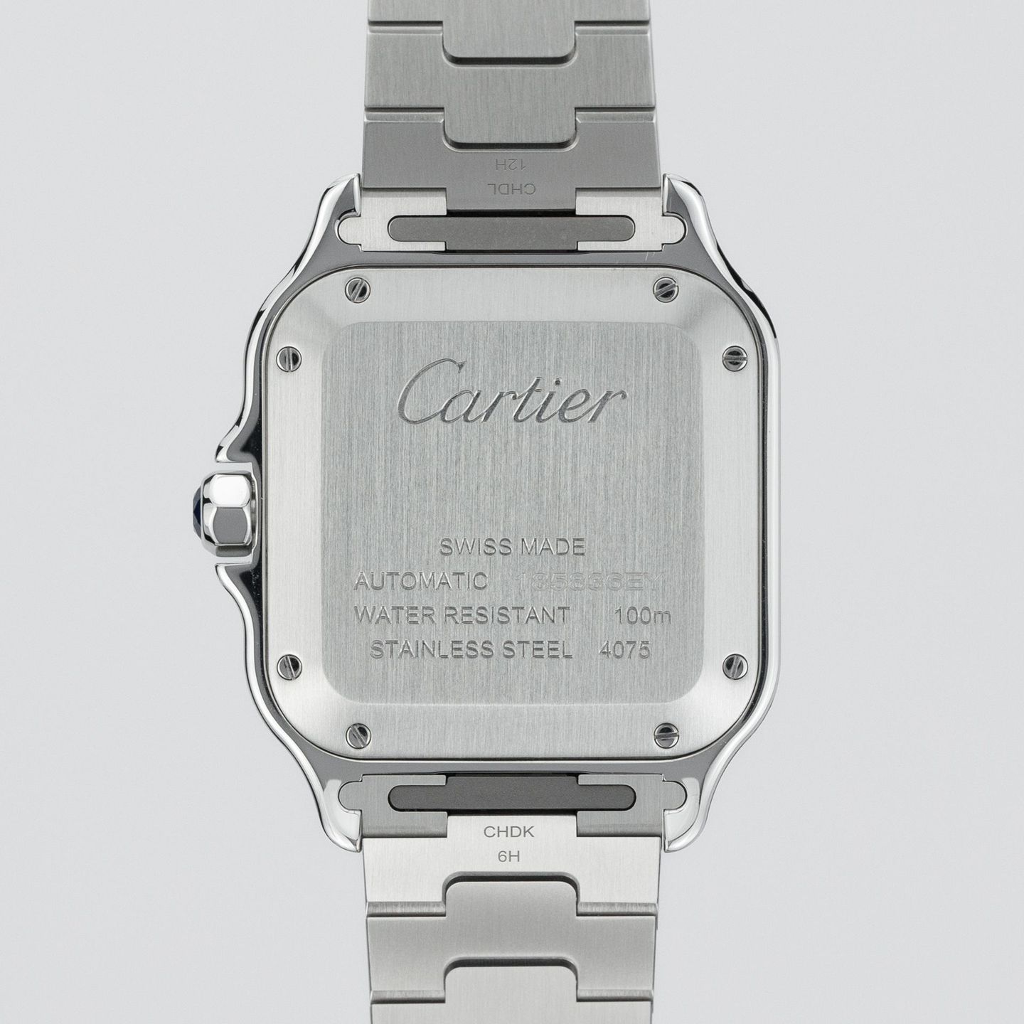 Cartier Santos W3SA0007 (2024) - Goud wijzerplaat 42mm Goud/Staal (5/7)