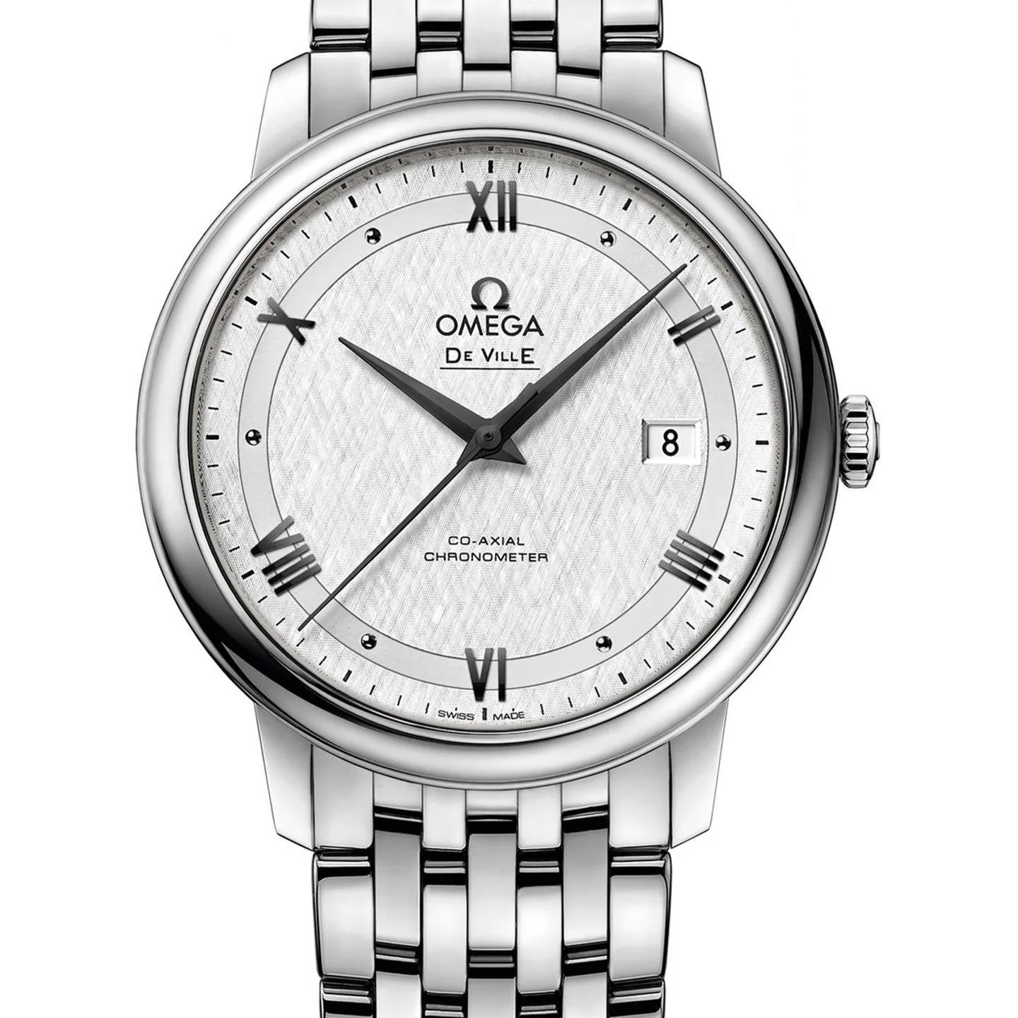 Omega De Ville Prestige 424.10.40.20.02.005 (2026) - Silver dial 40 mm Steel case (1/1)