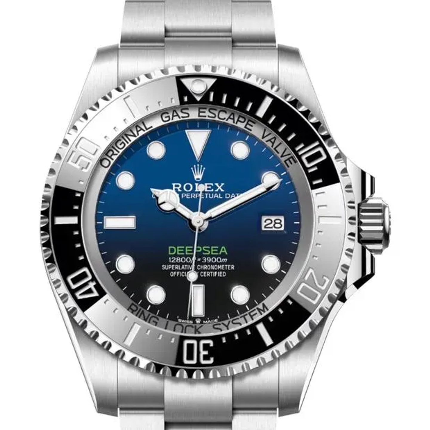 Rolex Sea-Dweller Deepsea 136660 (2025) - Blue dial 44 mm Steel case (4/6)