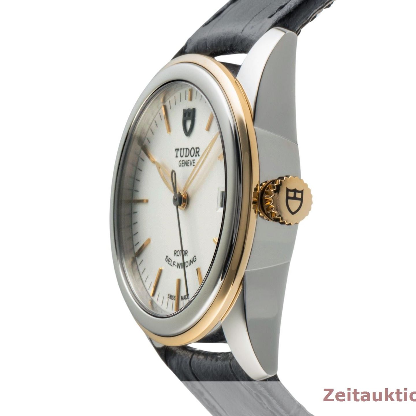 Tudor Glamour Date 55003 (Unknown (random serial)) - White dial 36 mm Steel case (6/8)