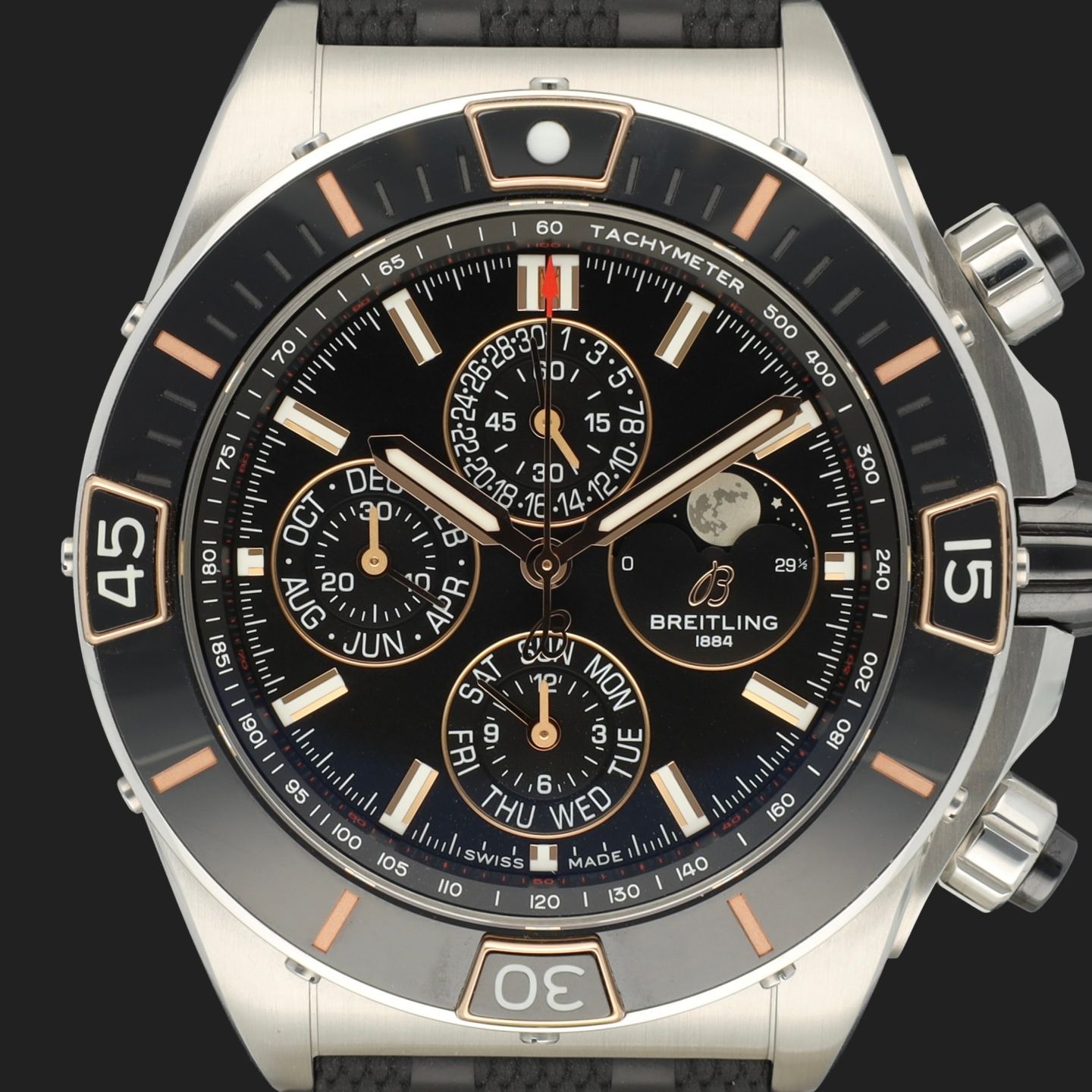 Breitling Chronomat I19320251B1S1 (2019) - Zwart wijzerplaat 44mm Staal (2/8)