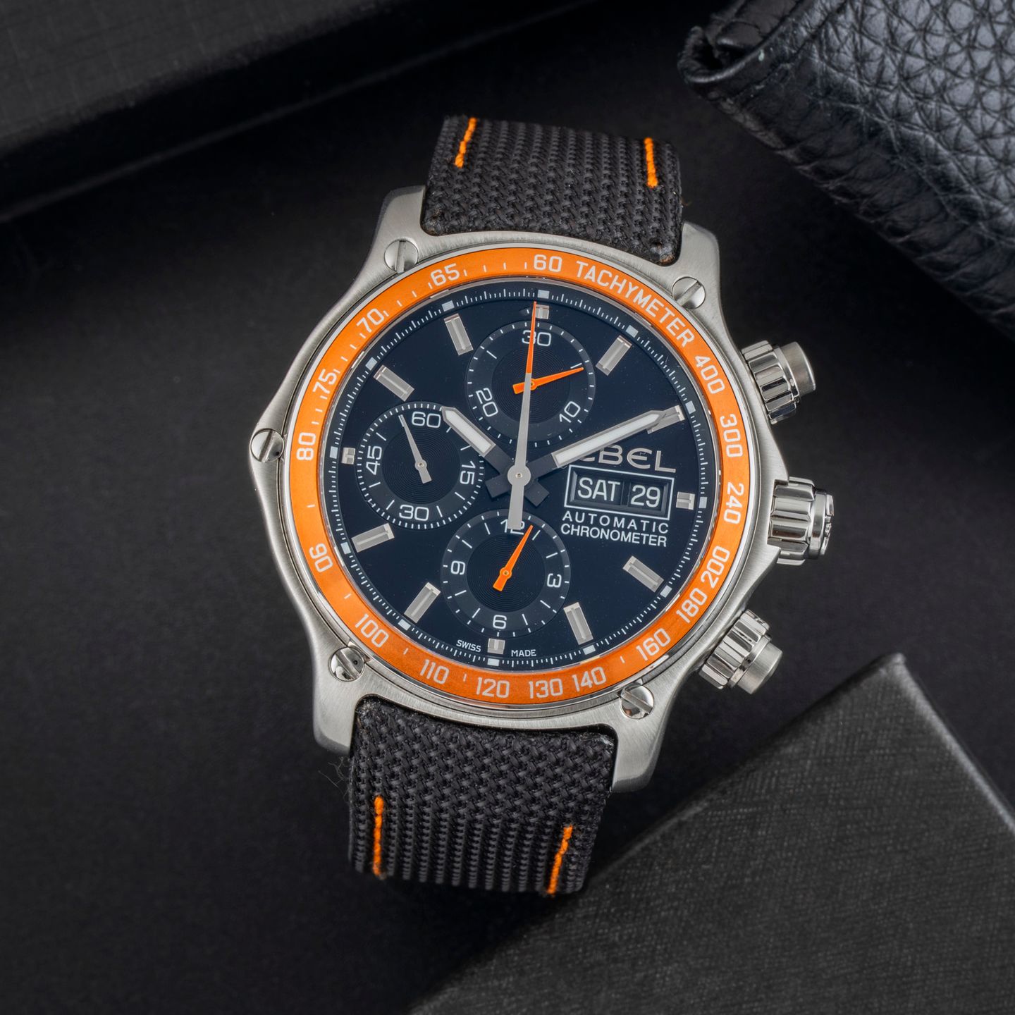 Ebel 1911 Discovery 9750L62 (Onbekend (willekeurig serienummer)) - Zilver wijzerplaat 44mm Staal (1/8)