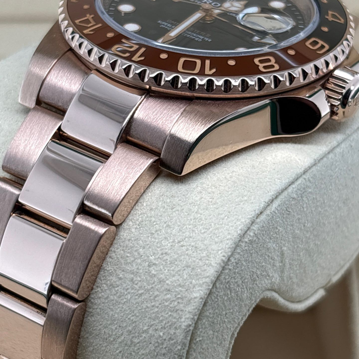 Rolex GMT-Master II 126715CHNR (2018) - Zwart wijzerplaat 40mm Roségoud (4/8)