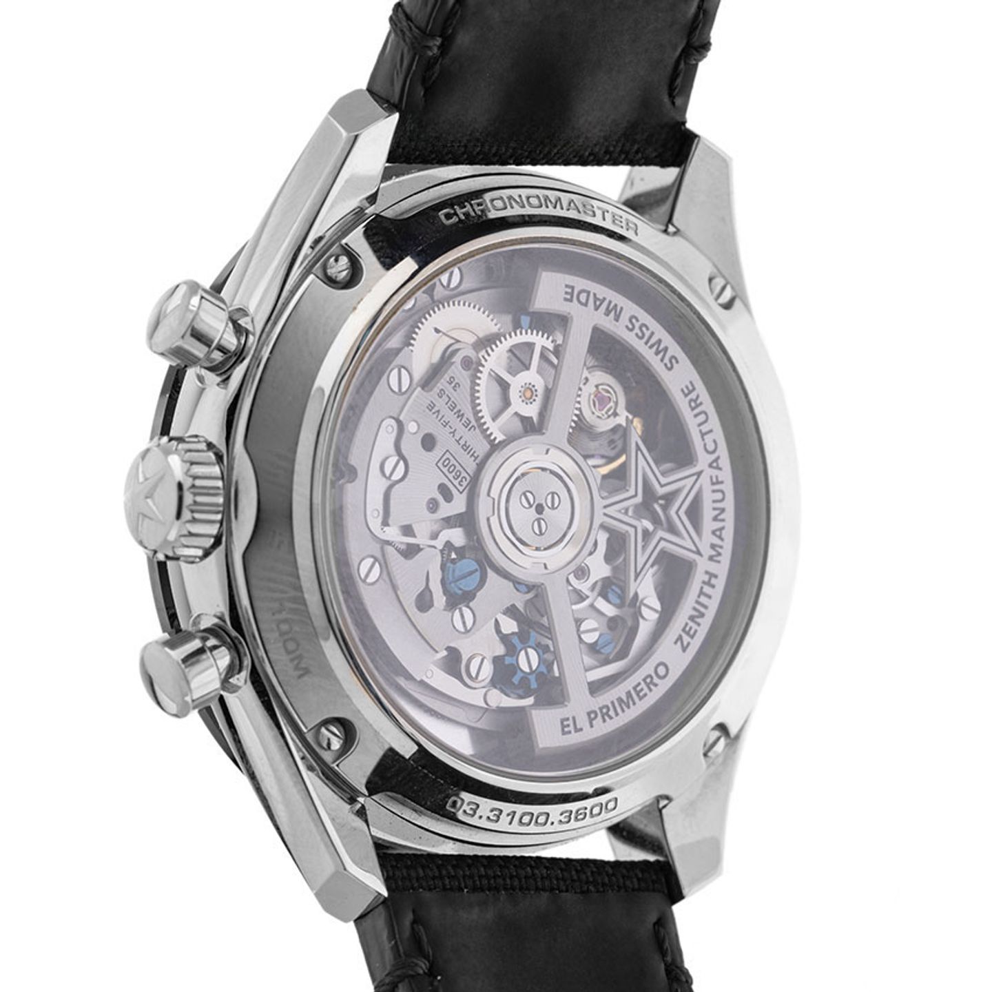 Zenith Chronomaster Sport 03.3100.3600/21.C822 (2023) - Black dial 41 mm Steel case (5/6)