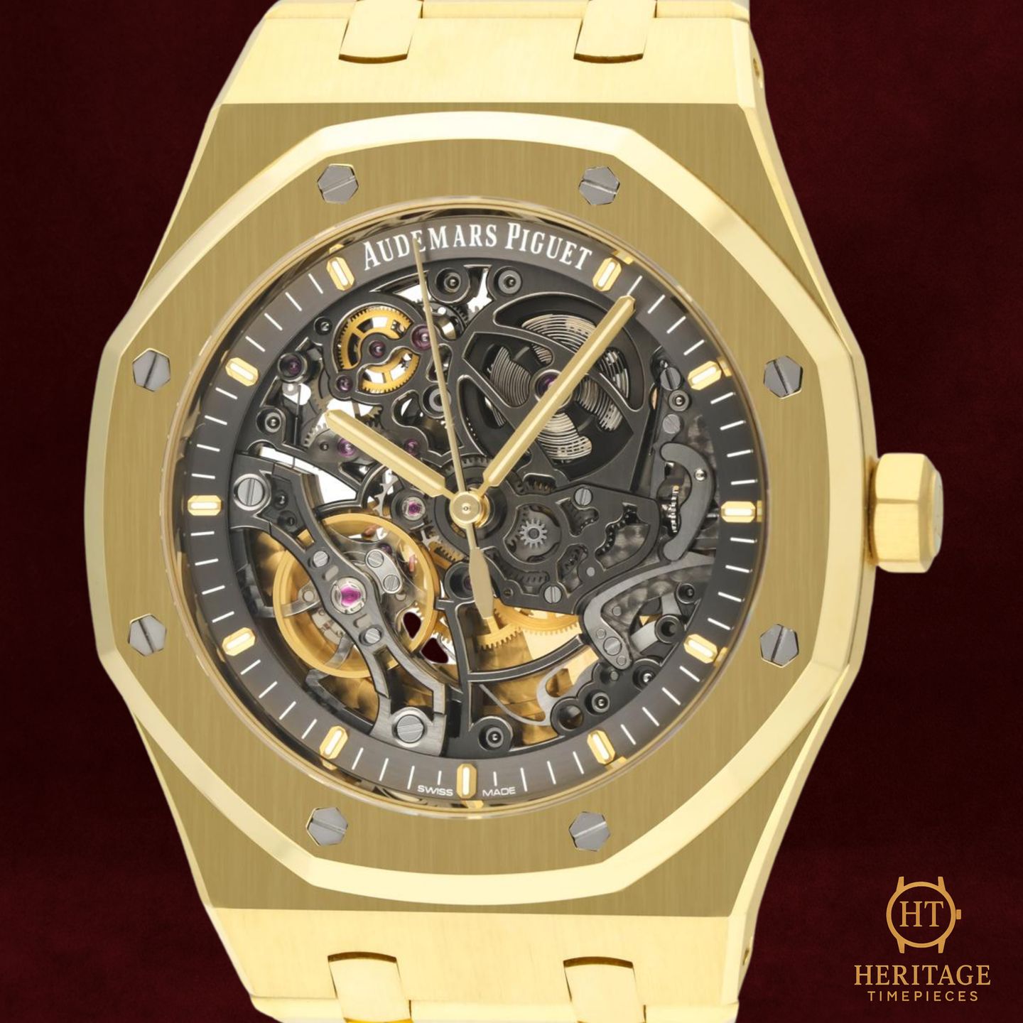 Audemars Piguet Royal Oak Double Balance Wheel Openworked 15407BA.OO.1220BA.01 - (1/8)