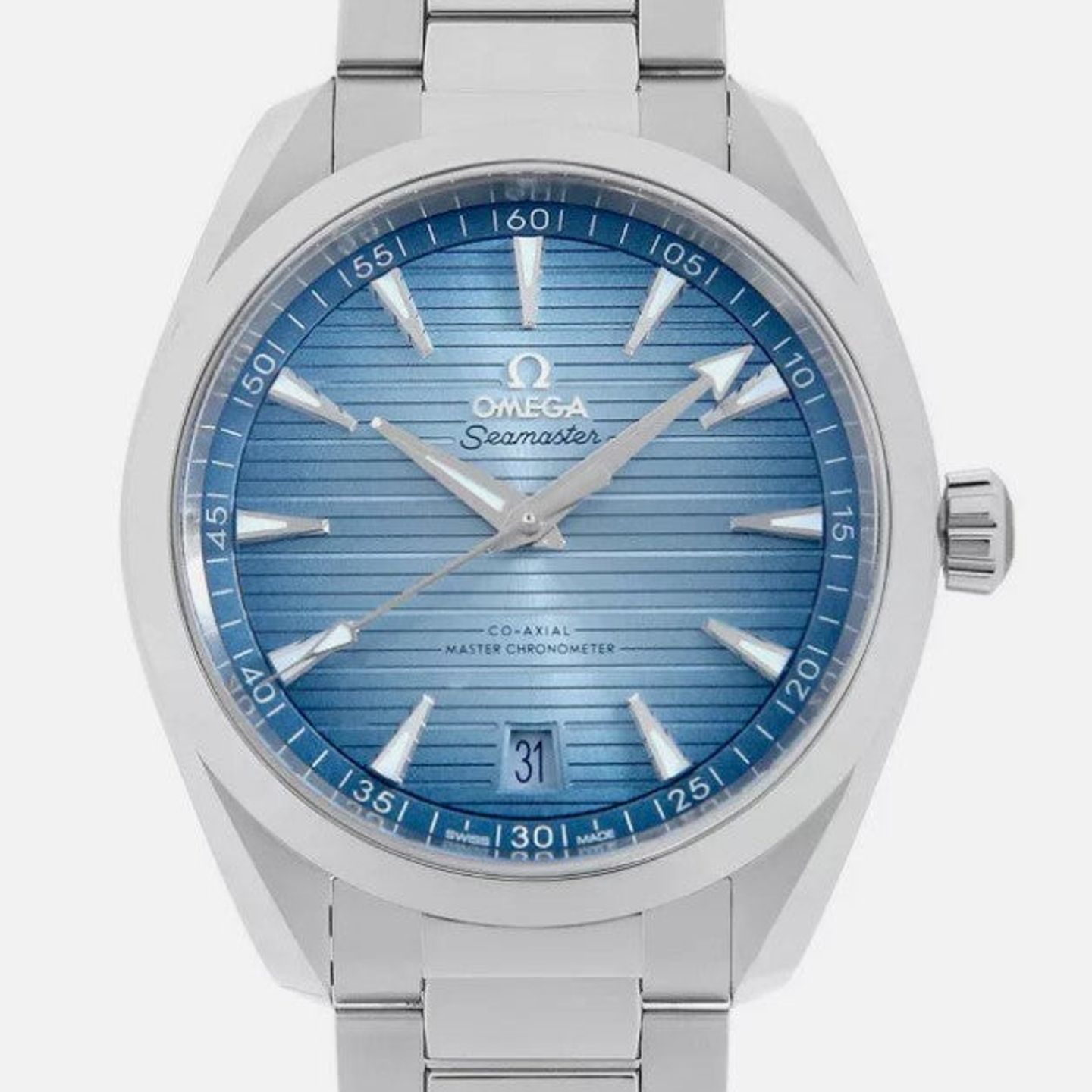 Omega Seamaster Aqua Terra 220.10.41.21.03.005 (2025) - Blauw wijzerplaat 41mm Staal (1/1)