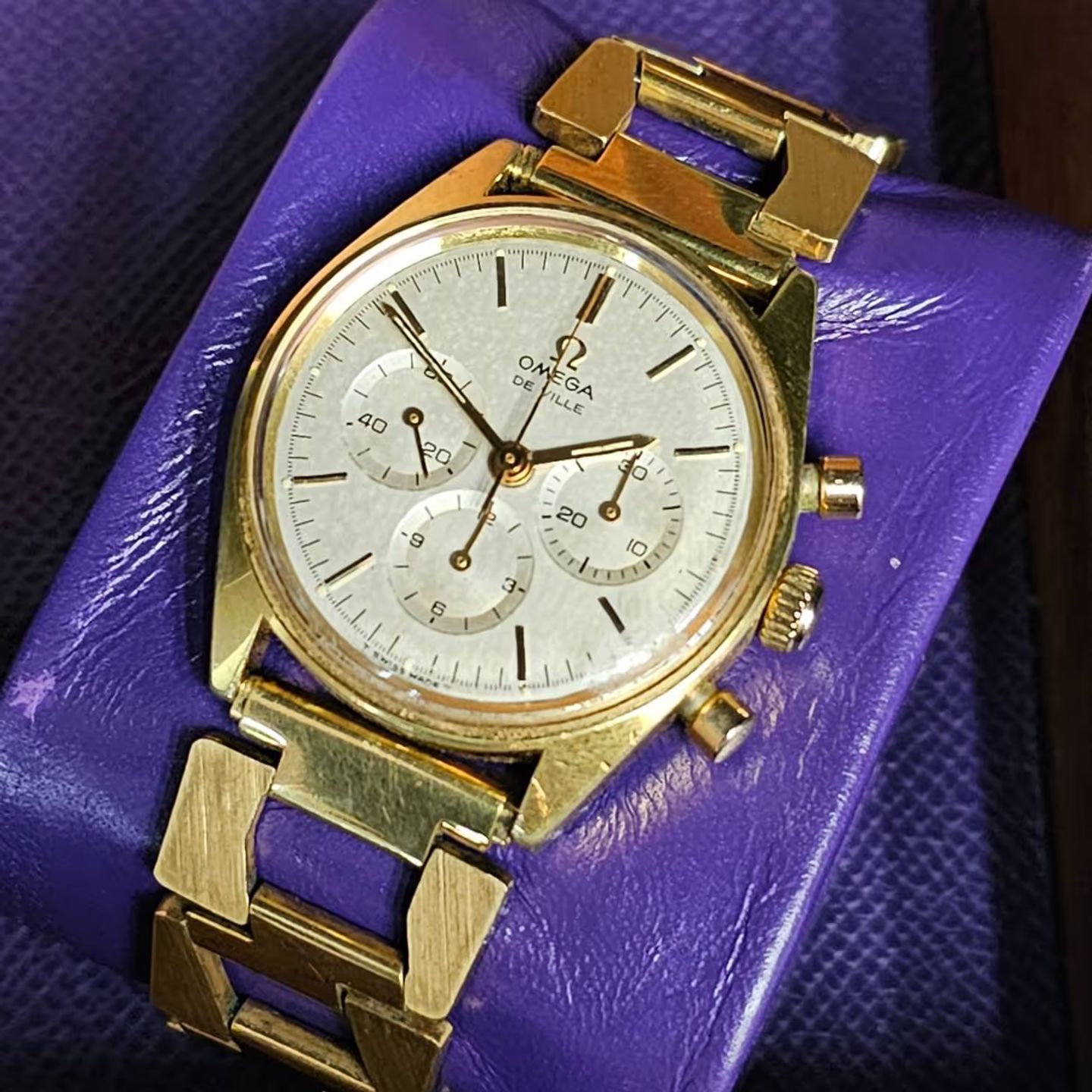 Omega De Ville 145.018 (Onbekend (willekeurig serienummer)) - Beige wijzerplaat 35mm Onbekend (4/4)