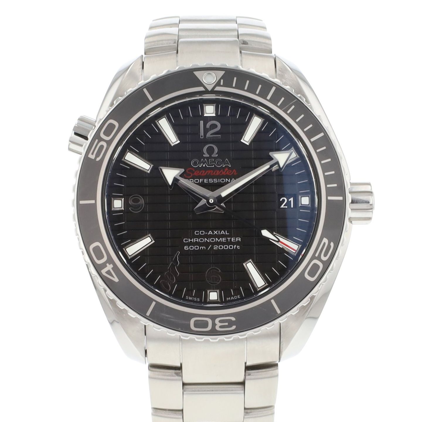 Omega Seamaster Planet Ocean 232.30.42.21.01.004 (2013) - Black dial 42 mm Steel case (1/3)