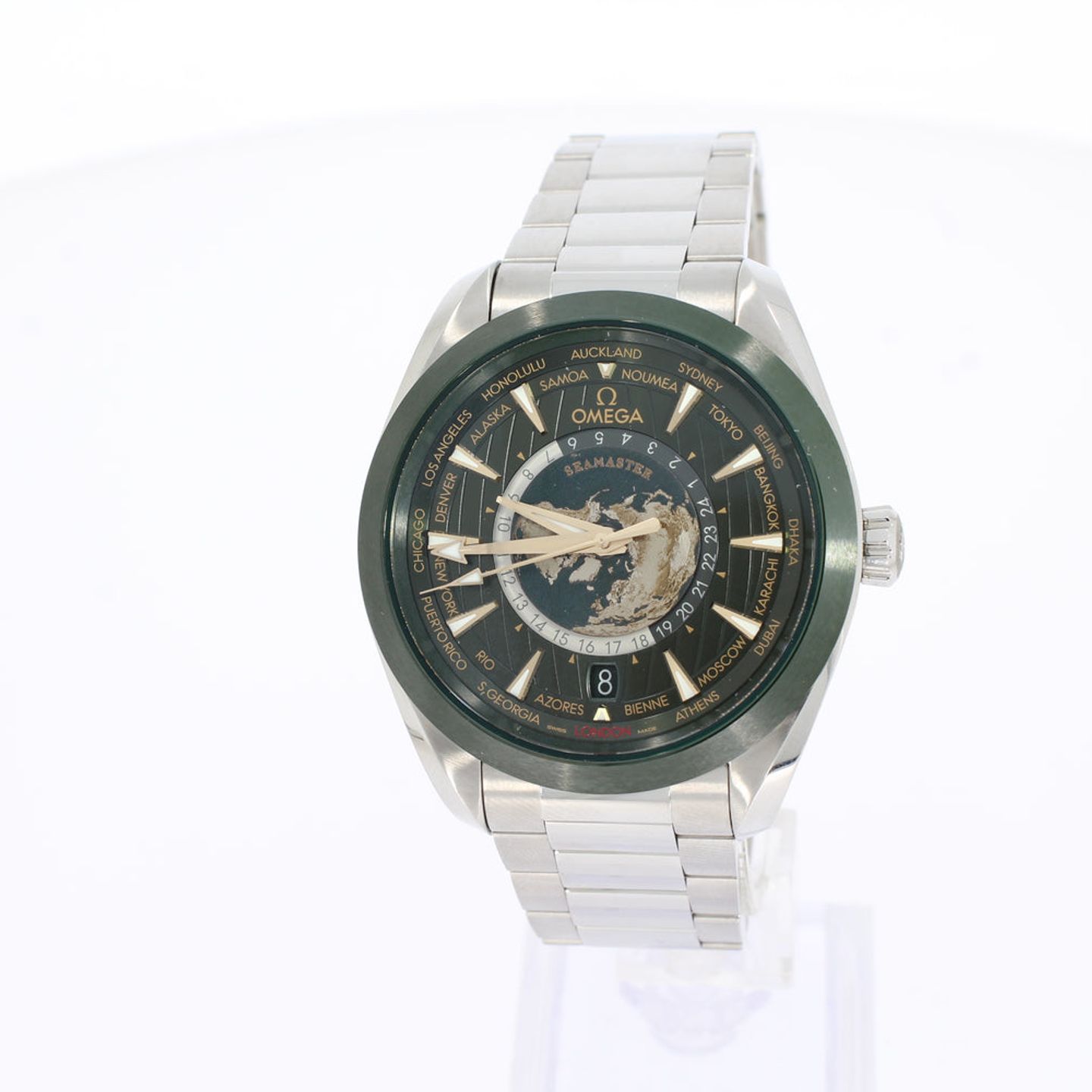 Omega Seamaster Aqua Terra 220.30.43.22.10.001 (2025) - Green dial 43 mm Steel case (1/4)