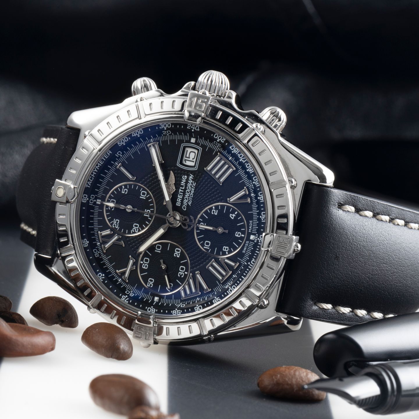 Breitling Crosswind Racing A13055 (1998) - 43mm Staal (2/8)