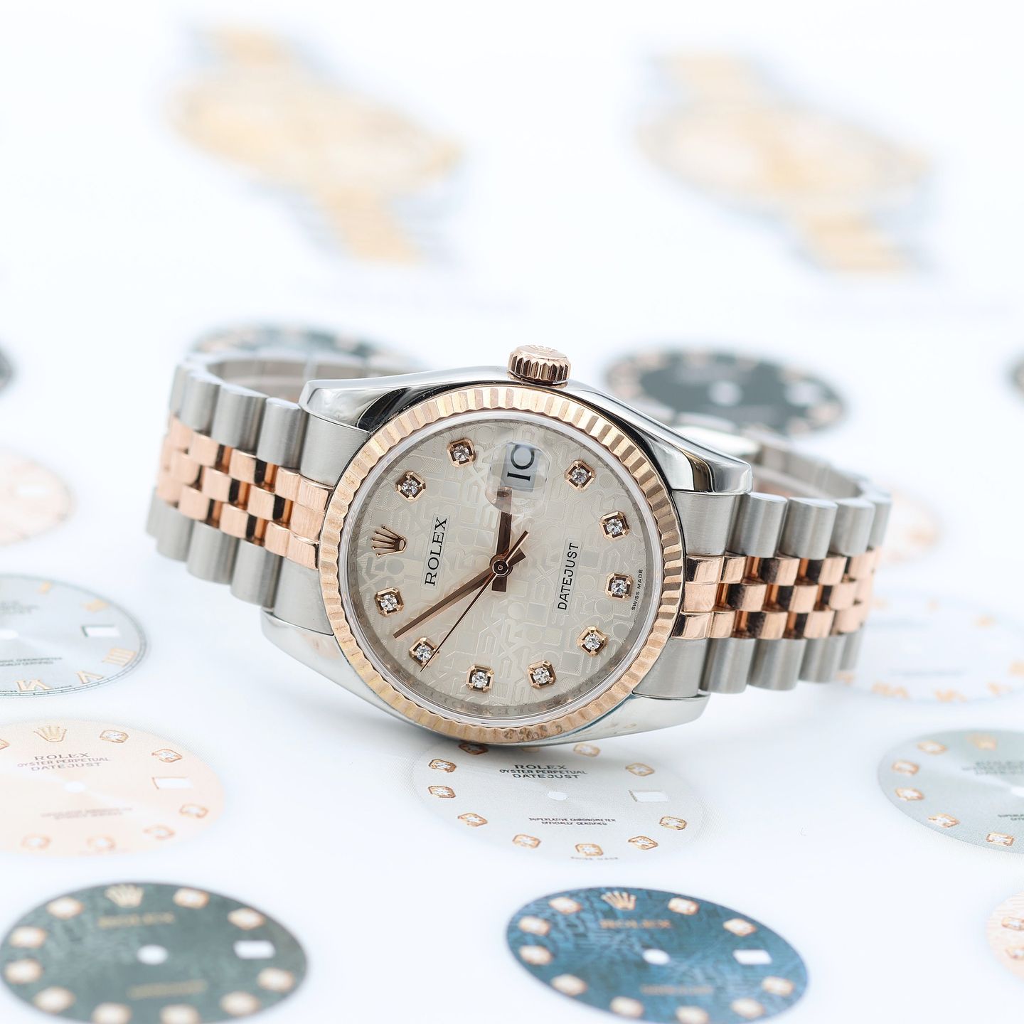 Rolex Datejust 36 116231 (Unknown (random serial)) - 36 mm Gold/Steel case (8/8)